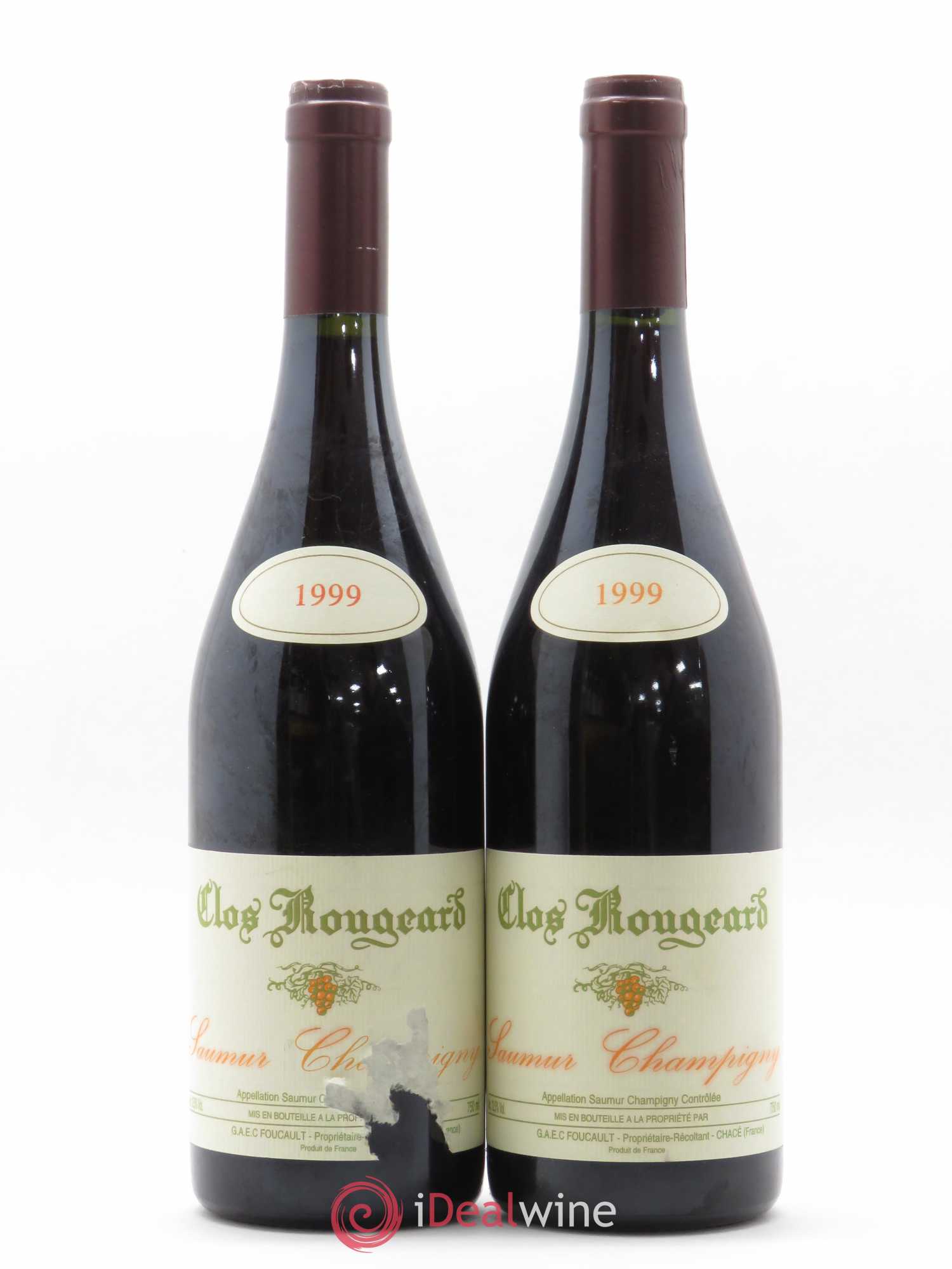 Saumur-Champigny Clos Rougeard 1999 - Posten von 2 Flaschen - 0