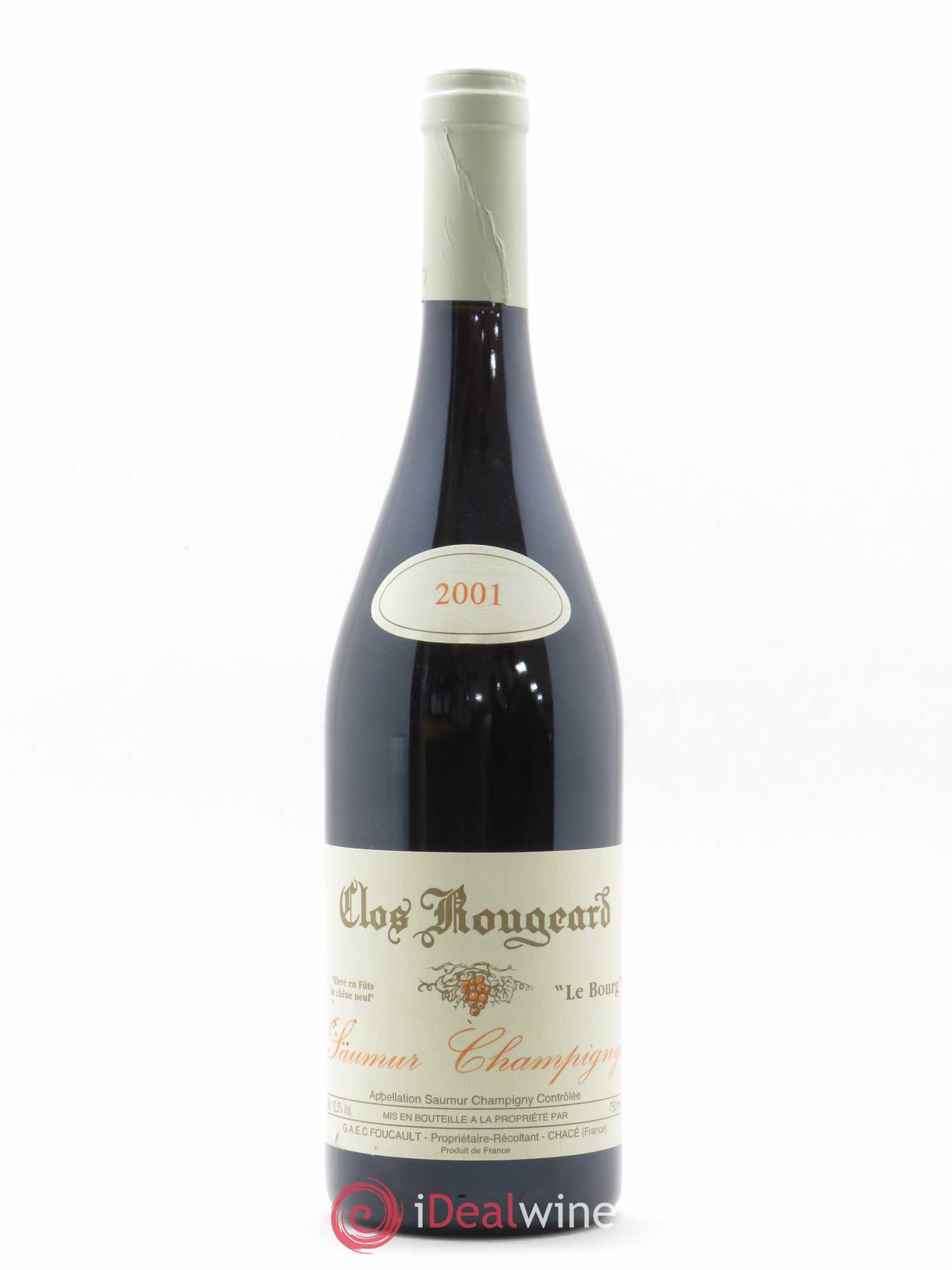 Saumur-Champigny Le Bourg Clos Rougeard 2001 - Lot de 1 bouteille - 0