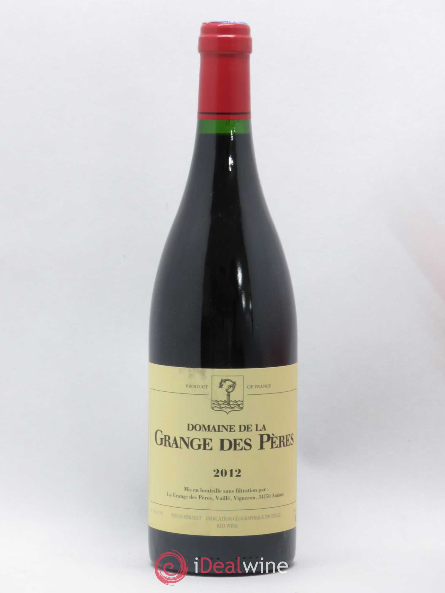 Pays d'Hérault Grange des Pères Laurent Vaillé (sans prix de réserve) 2012 - Lot de 1 bouteille - 0