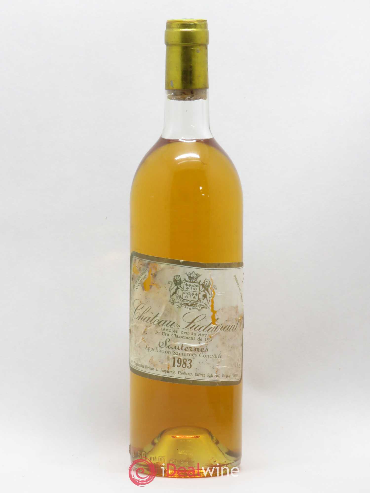 Château Suduiraut 1er Grand Cru Classé (senza prezzo di riserva) 1983 - Lotto di 1 bottiglia - 0