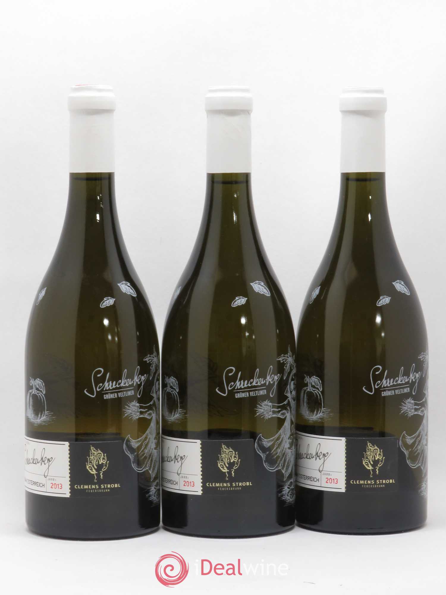 Autriche Wagram Schrekenberg Gruner Veltiner (sans prix de réserve) 2013 - Posten von 3 Flaschen - 0