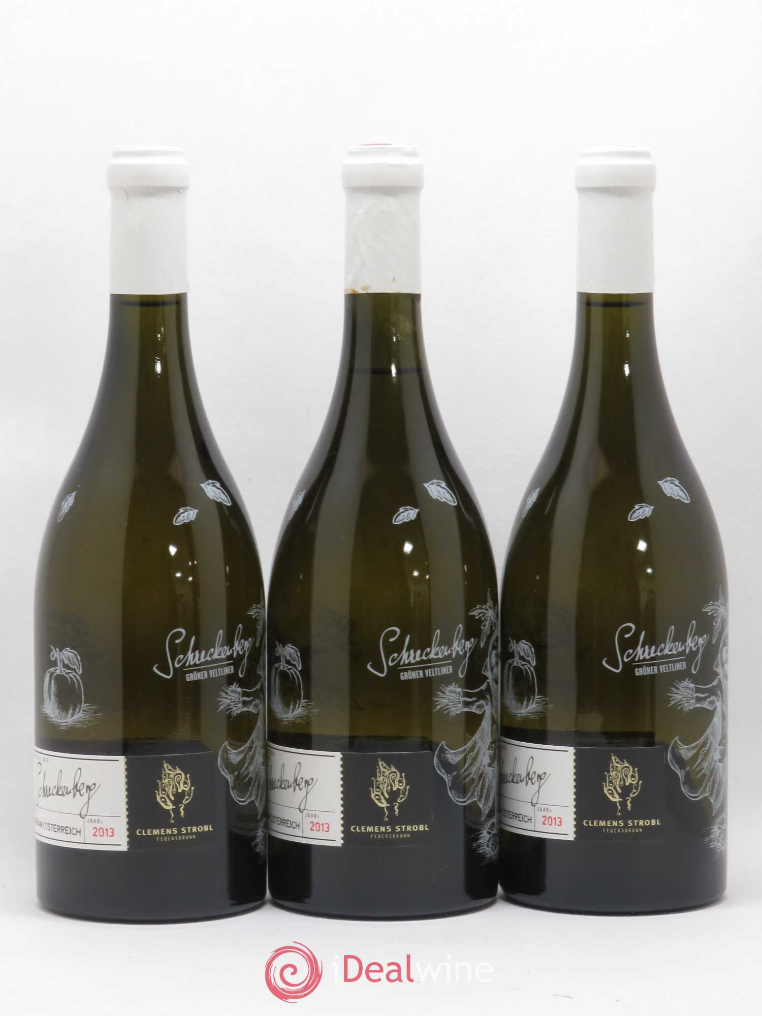 Autriche Wagram Schrekenberg Gruner Veltiner (sans prix de réserve) 2013 - Posten von 3 Flaschen - 0