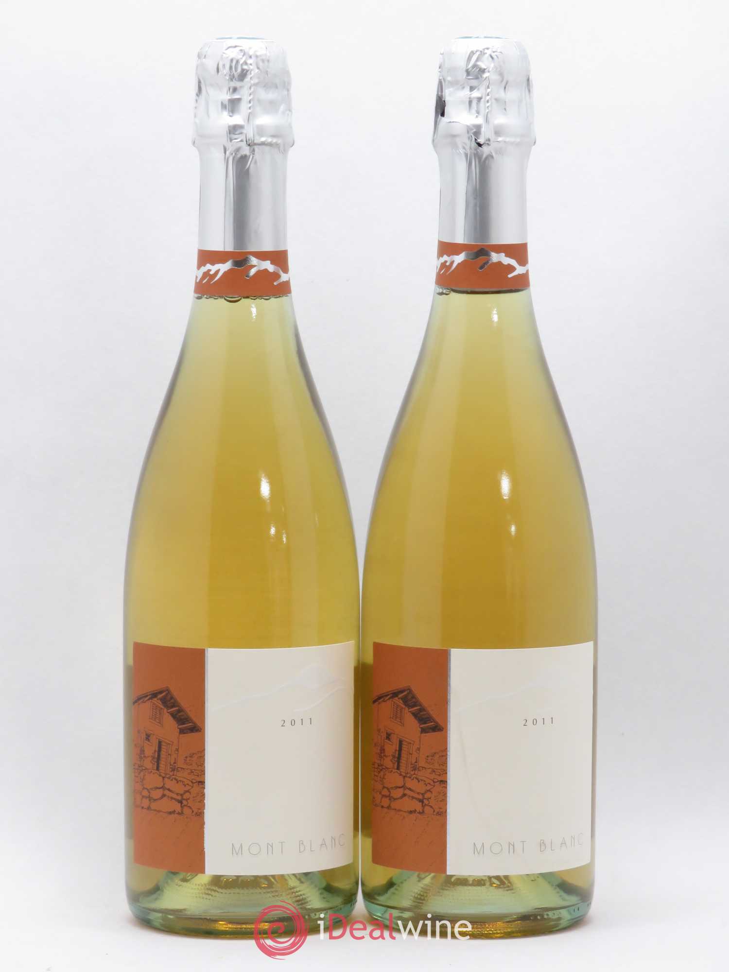 Vin de Savoie Ayse - Mont Blanc Domaine Belluard Brut Zéro (sans prix de réserve) 2011 - Lot de 2 bouteilles - 0