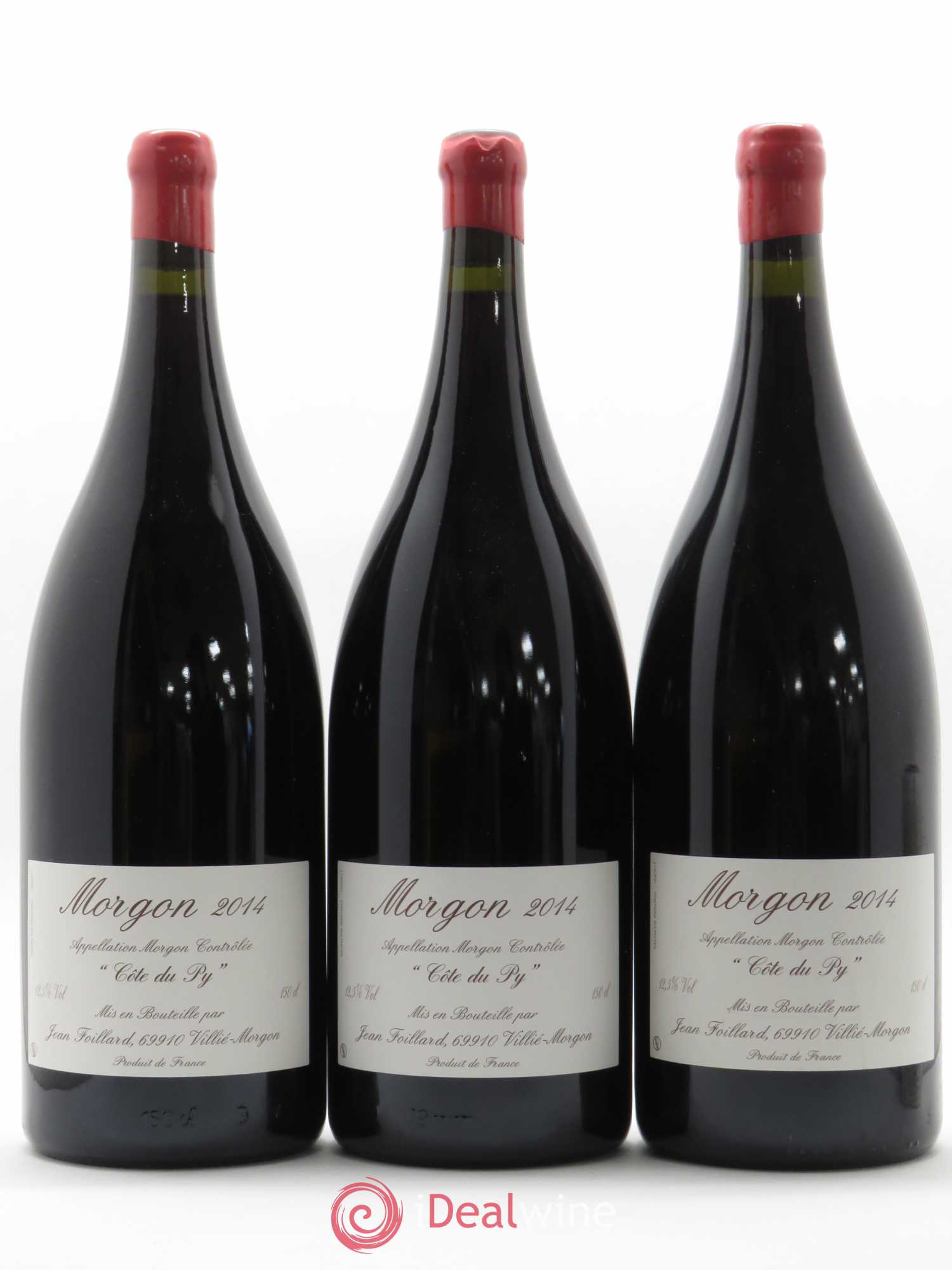 Morgon Côte du Py Jean Foillard 2014 - Lot de 3 magnums - 0