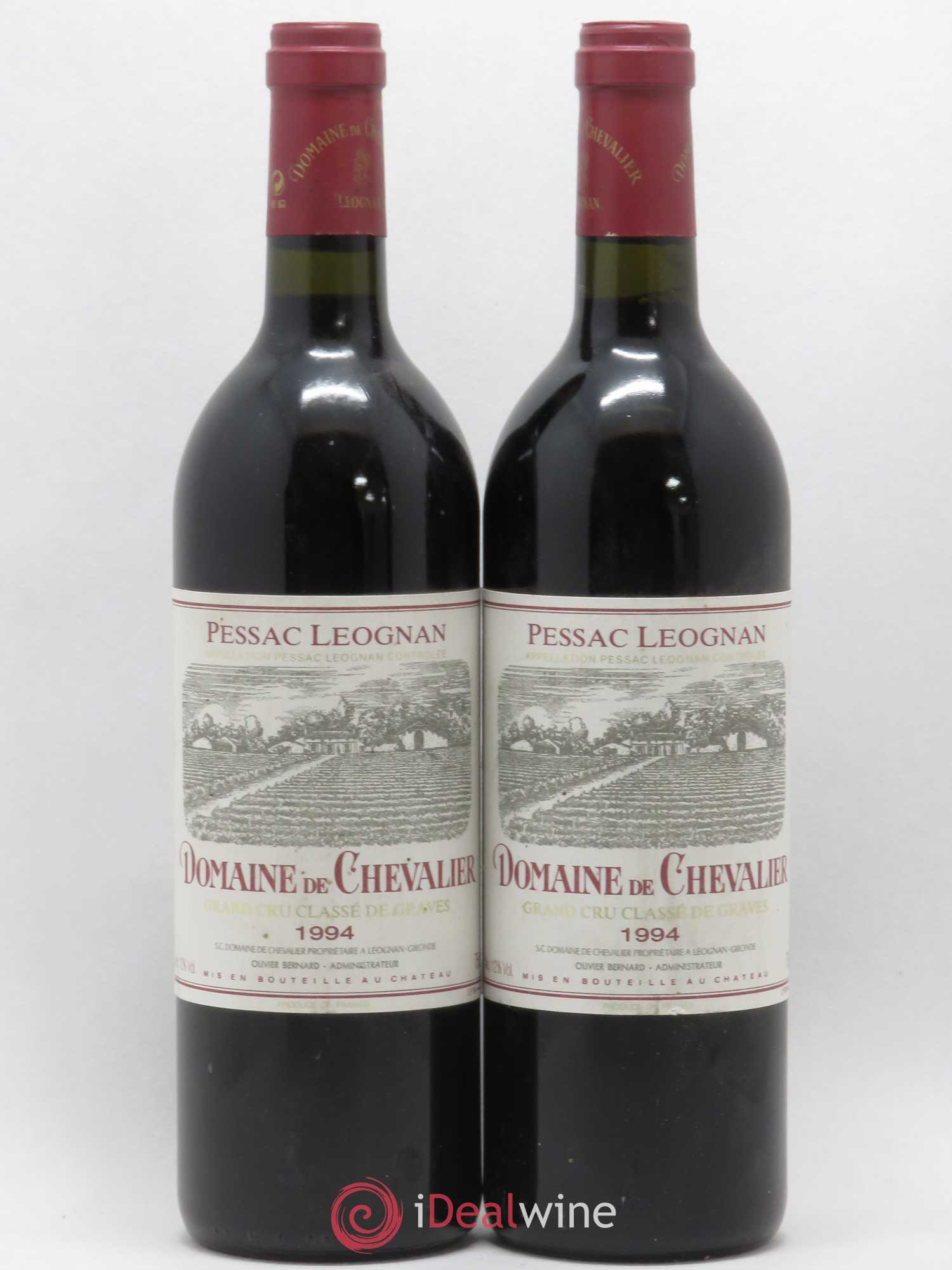 Domaine de Chevalier Cru Classé de Graves (sans prix de réserve) 1994 - Lot de 2 bouteilles - 0