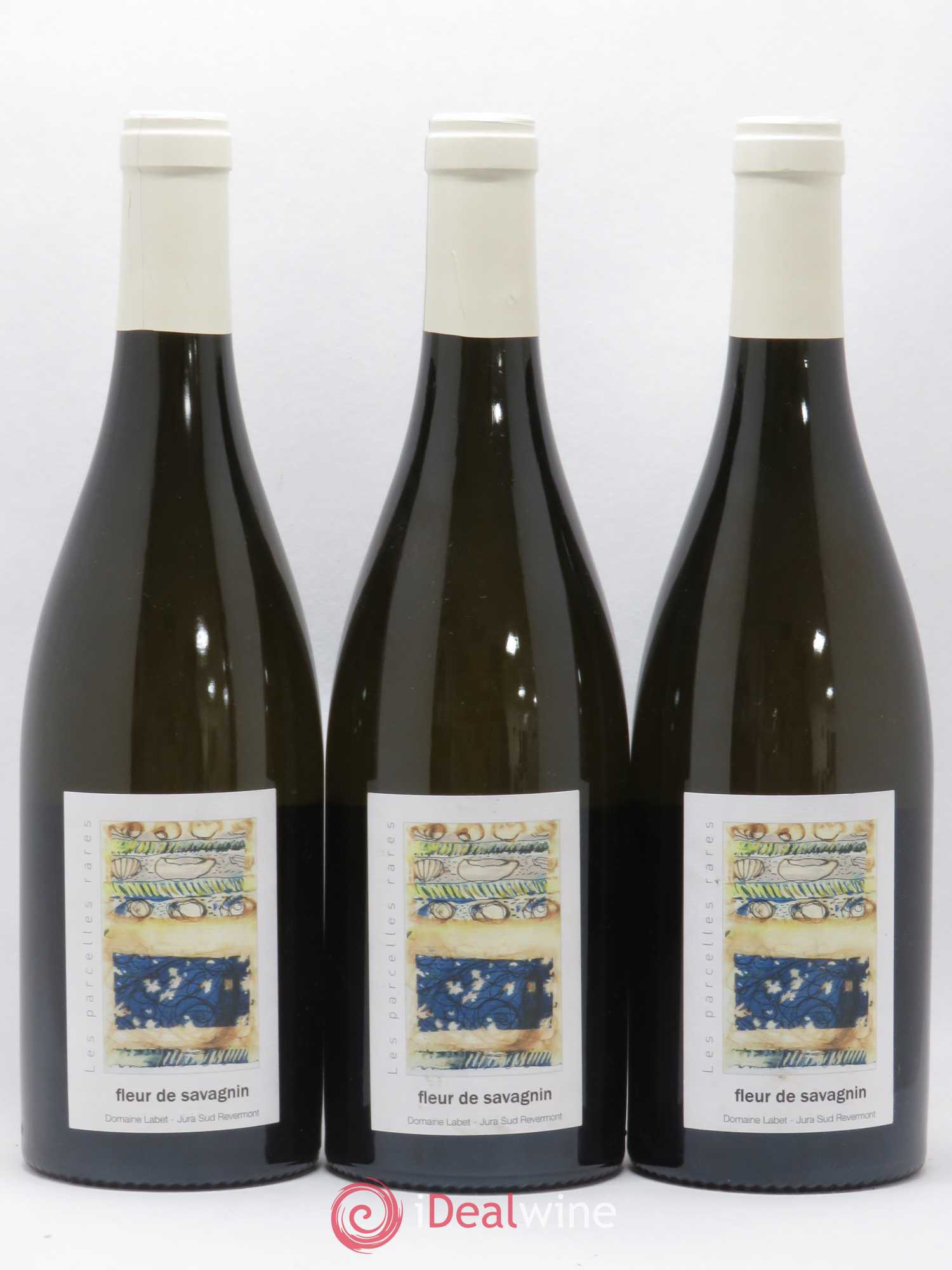 Côtes du Jura Fleur de Savagnin Romain - Julien - Charline Labet (sans prix de réserve) 2013 - Lot de 3 bouteilles - 0