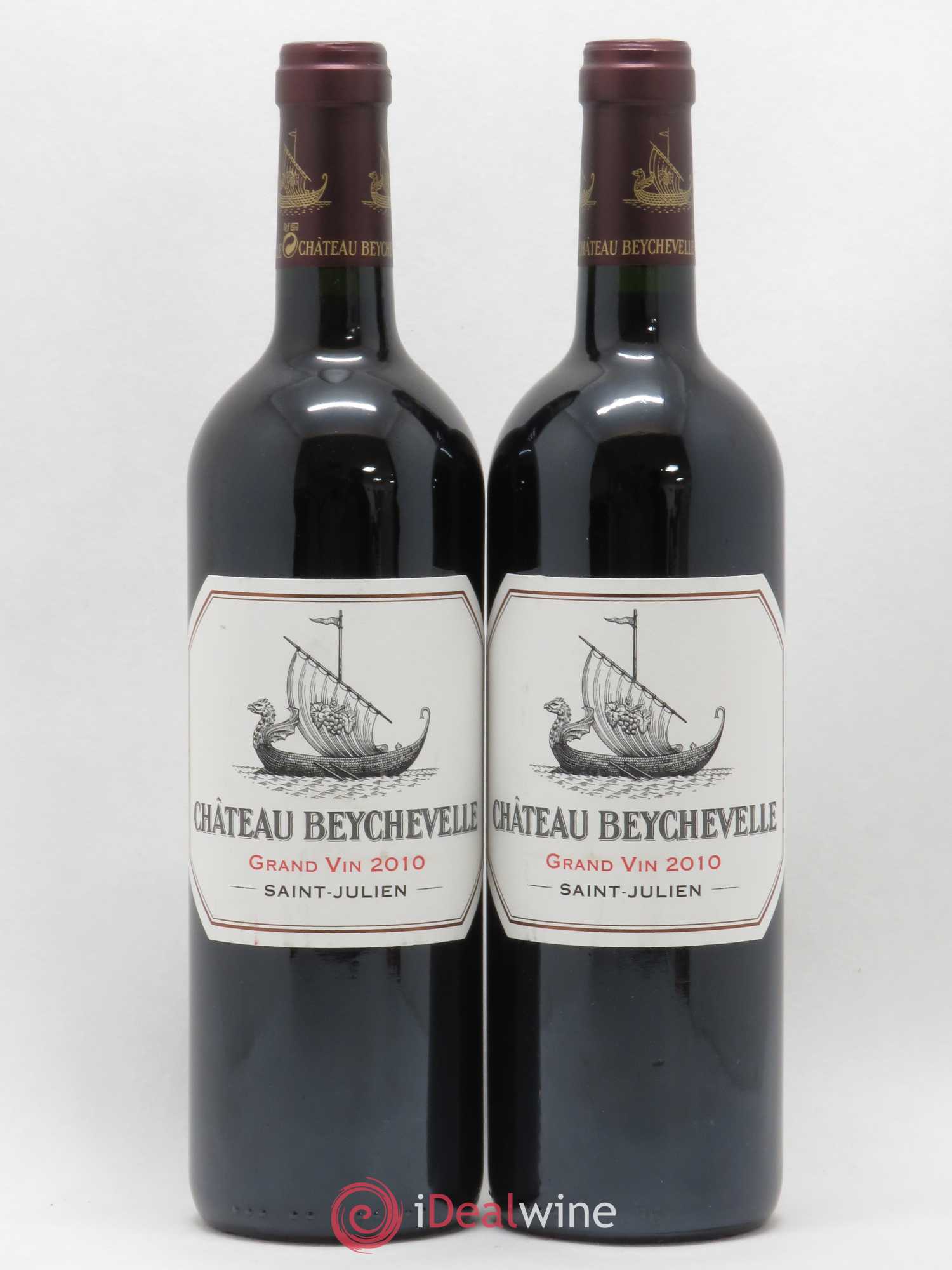 Château Beychevelle 4ème Grand Cru Classé (sans prix de réserve) 2010 - Lot de 2 bouteilles - 0