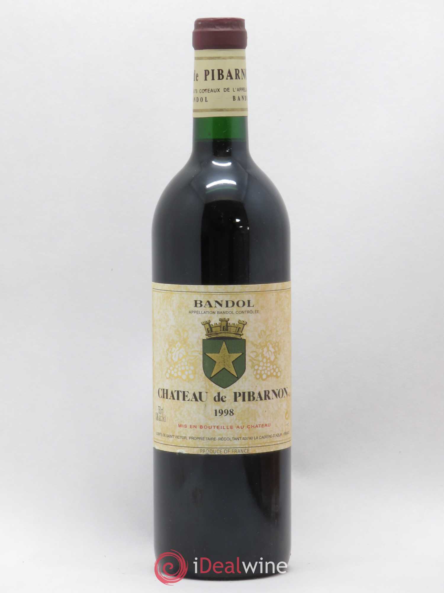 Bandol Château de Pibarnon Comte de Saint-Victor (sans prix de réserve) 1998 - Lot de 1 bouteille - 0