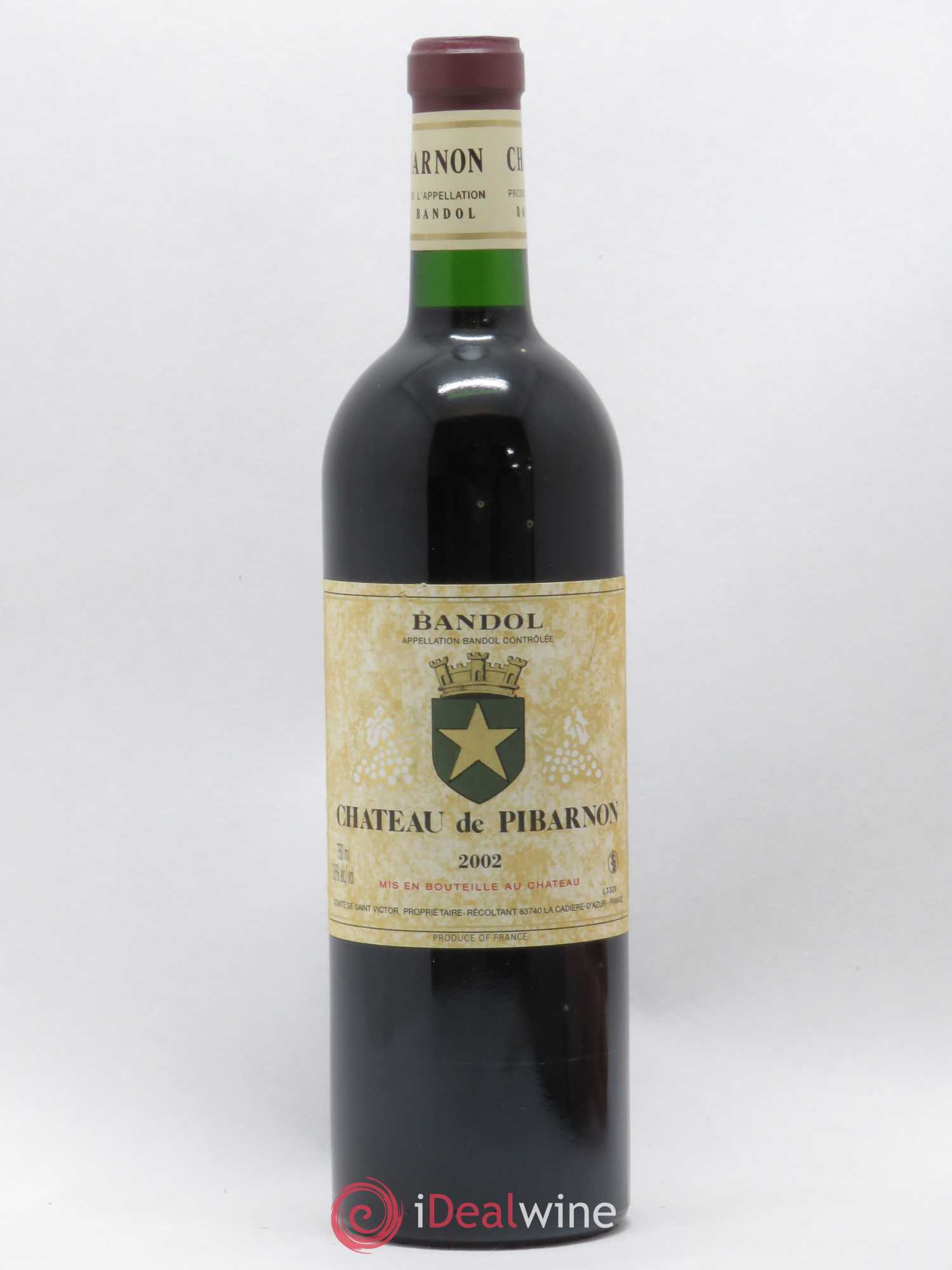 Bandol Château de Pibarnon Comte de Saint-Victor (sans prix de réserve) 2002 - Lot de 1 bouteille - 0
