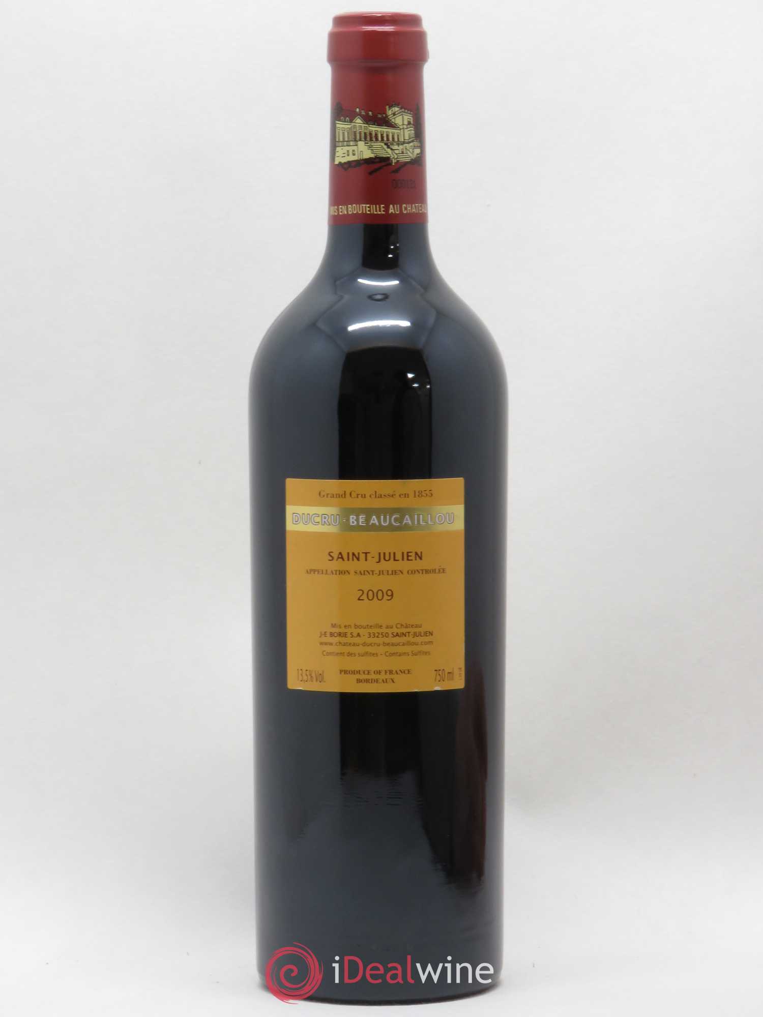 Château Ducru Beaucaillou 2ème Grand Cru Classé  (sans prix de réserve) 2009 - Lot de 1 bouteille - 1