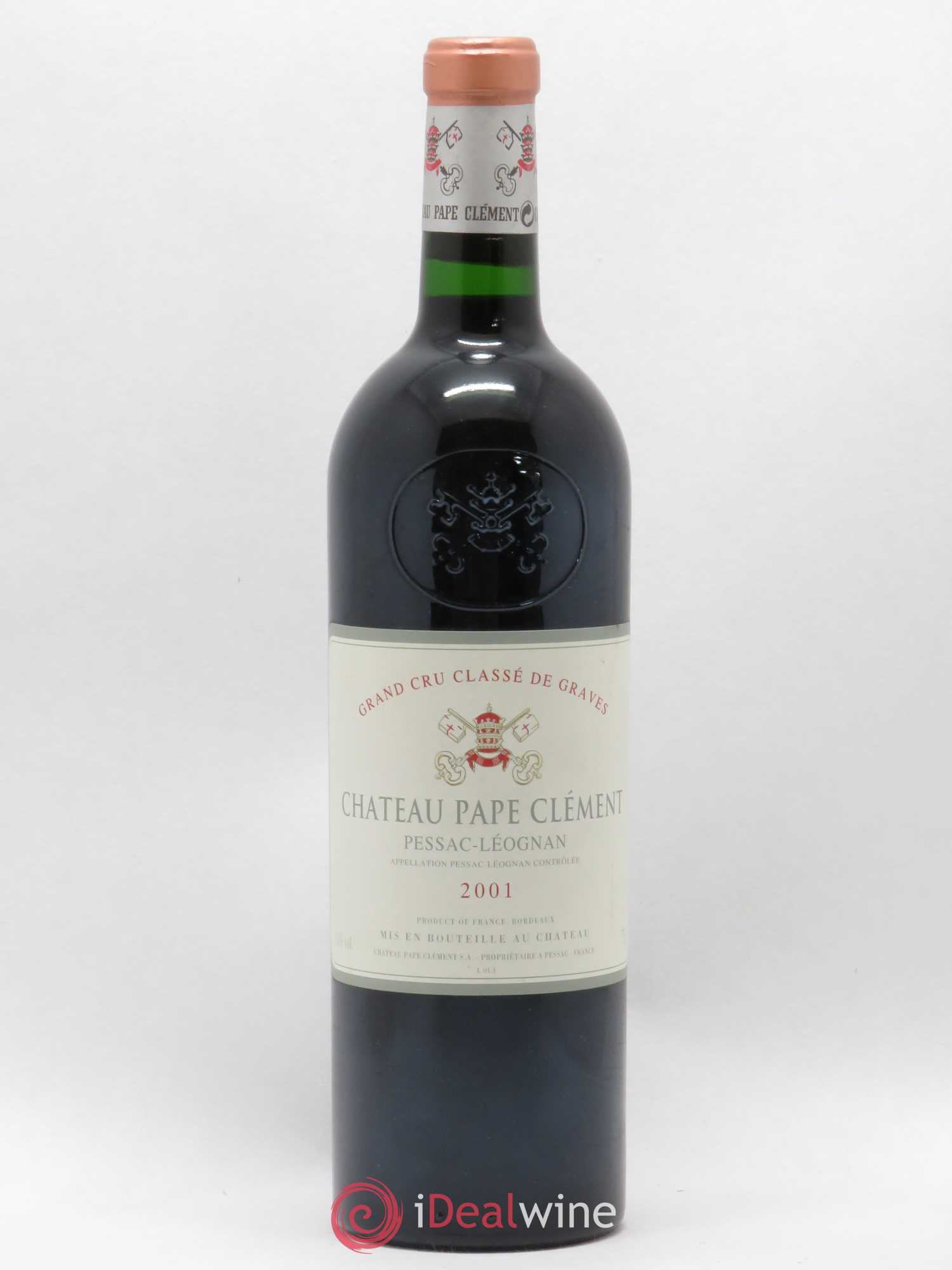 Château Pape Clément Cru Classé de Graves (sans prix de réserve) 2001 - Lot de 1 bouteille - 0
