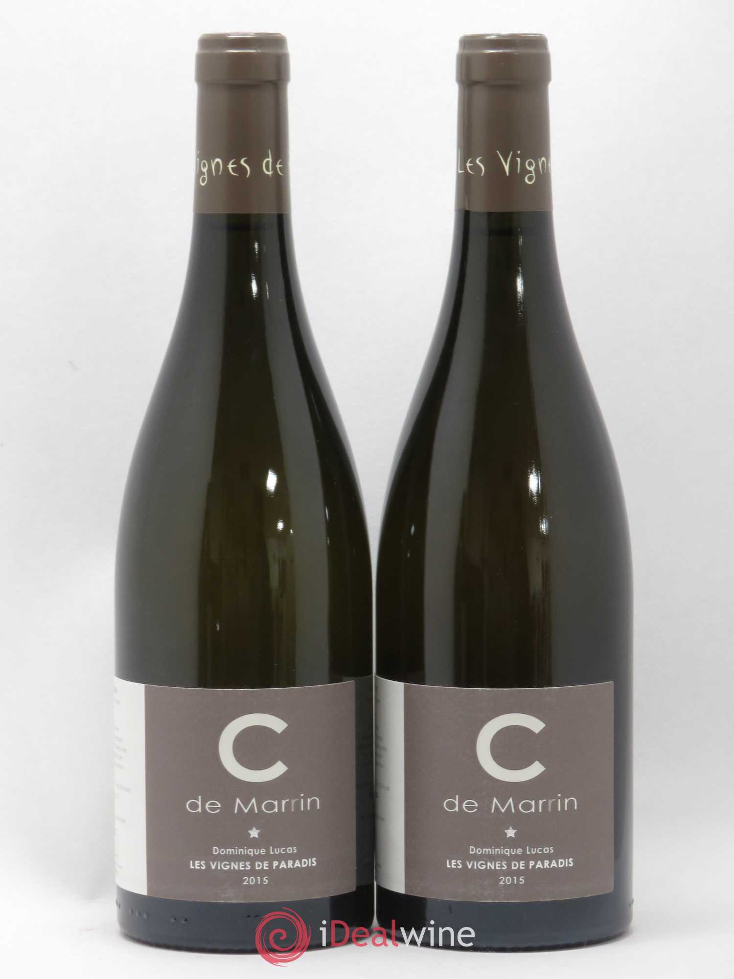 Vin des Allobroges C de Marrin Les Vignes de Paradis (sans prix de réserve) 2015 - Lot de 2 bouteilles - 0