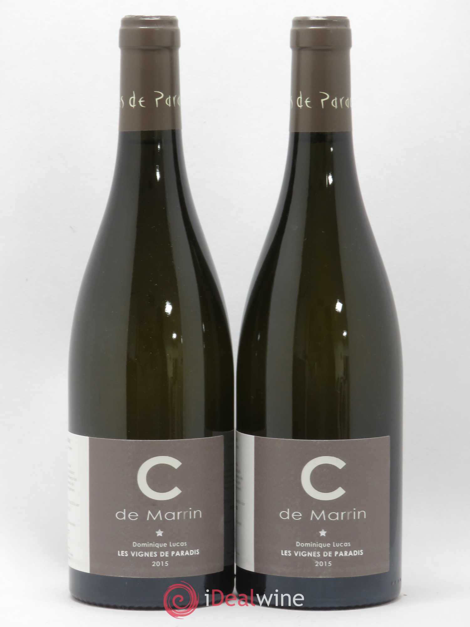 Vin des Allobroges C de Marrin Les Vignes de Paradis (sans prix de réserve) 2015 - Lot de 2 bouteilles - 0