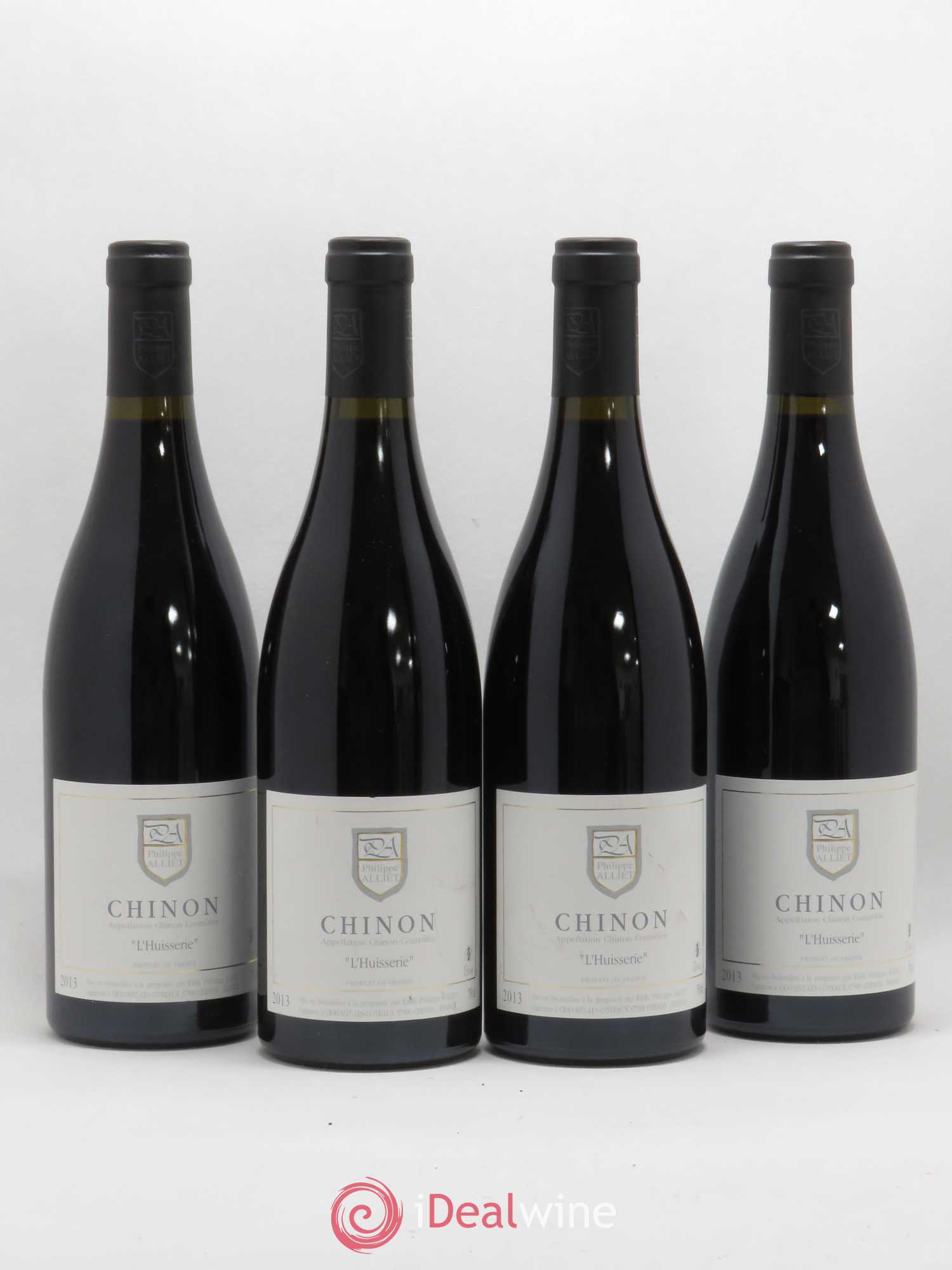 Chinon L'Huisserie Philippe Alliet (sans prix de réserve) 2013 - Lot de 4 bouteilles - 0