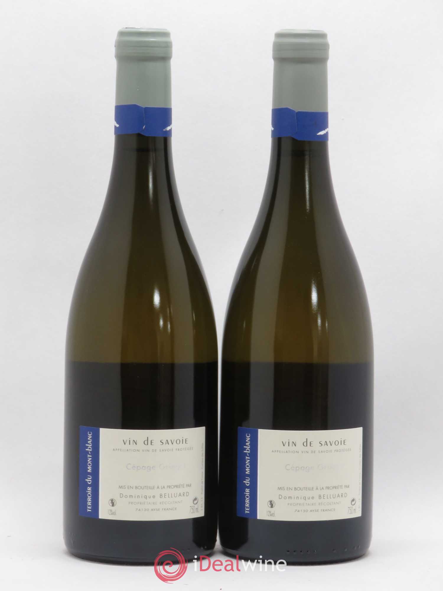Vin de Savoie Le Feu Domaine Belluard  (sans prix de réserve) 2015 - Lot de 2 bouteilles - 1