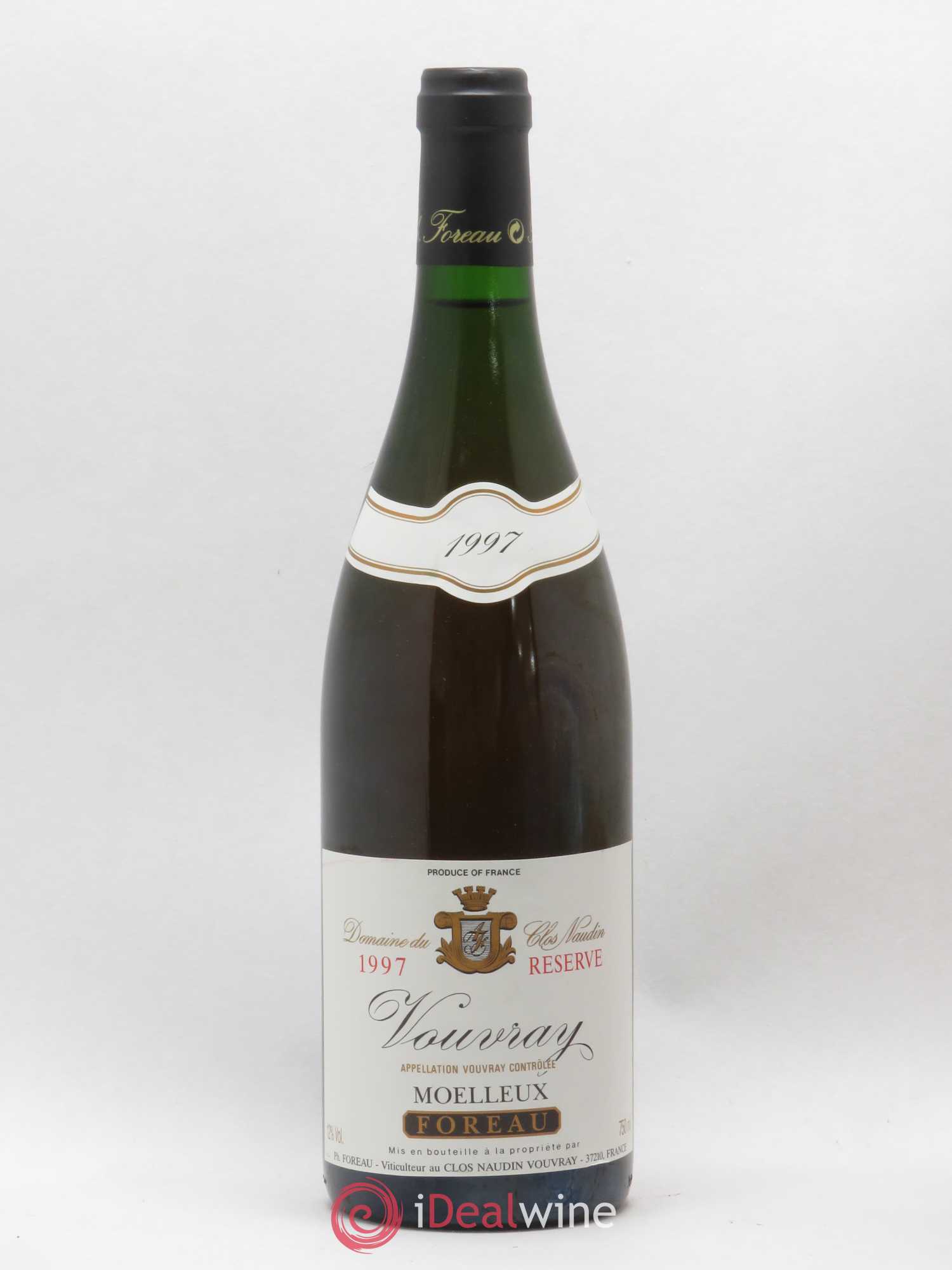 Vouvray Moelleux Clos Naudin - Philippe Foreau (senza prezzo di riserva) 1997 - Lotto di 1 bottiglia - 0