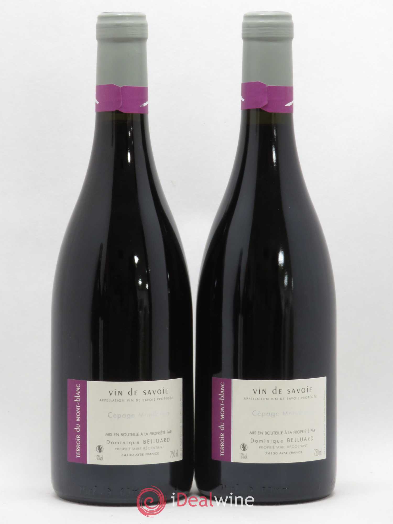 Vin de Savoie Mondeuse Domaine Belluard (sans prix de réserve) 2015 - Posten von 2 Flaschen - 1