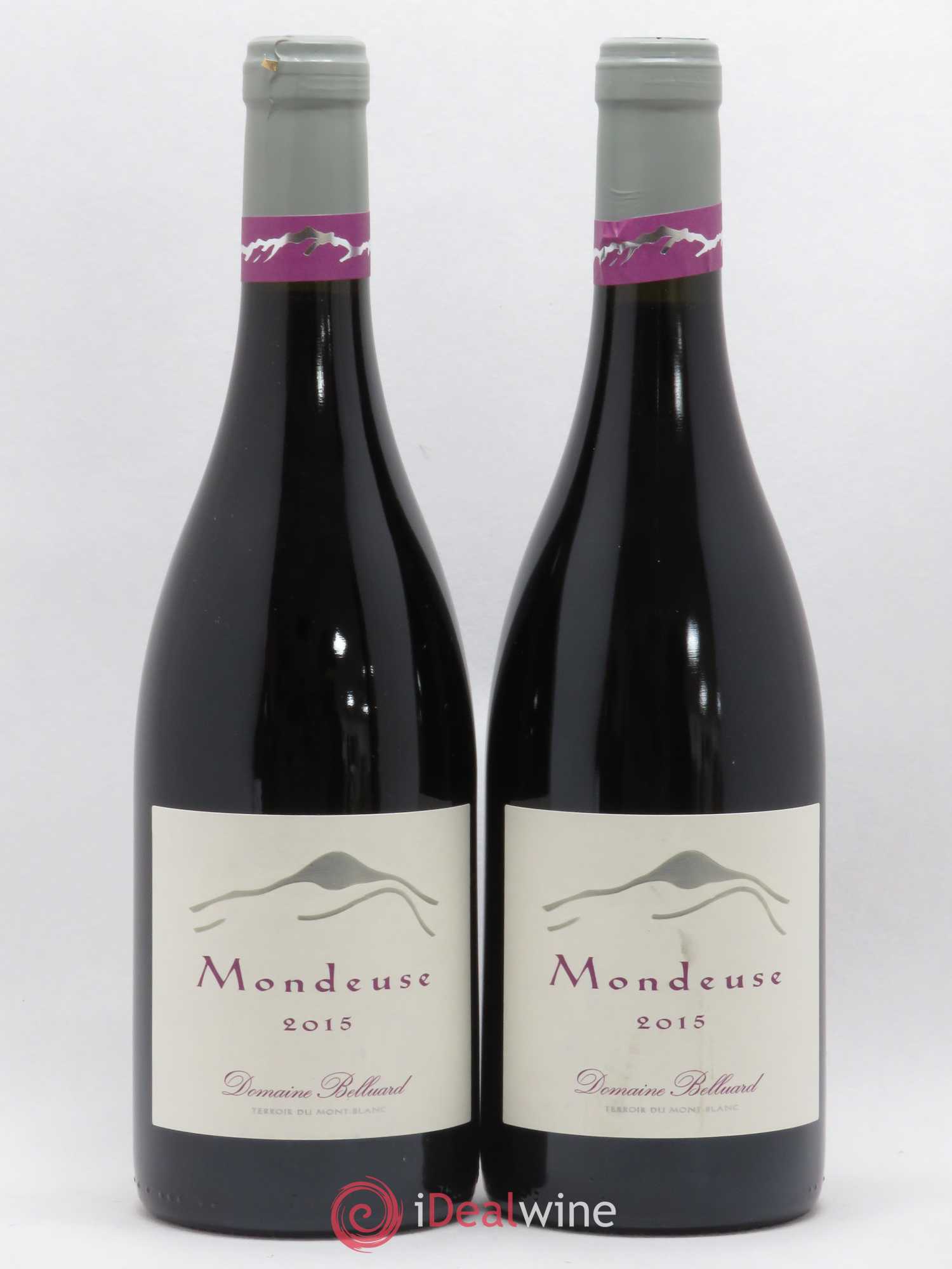 Vin de Savoie Mondeuse Domaine Belluard (sans prix de réserve) 2015 - Posten von 2 Flaschen - 0