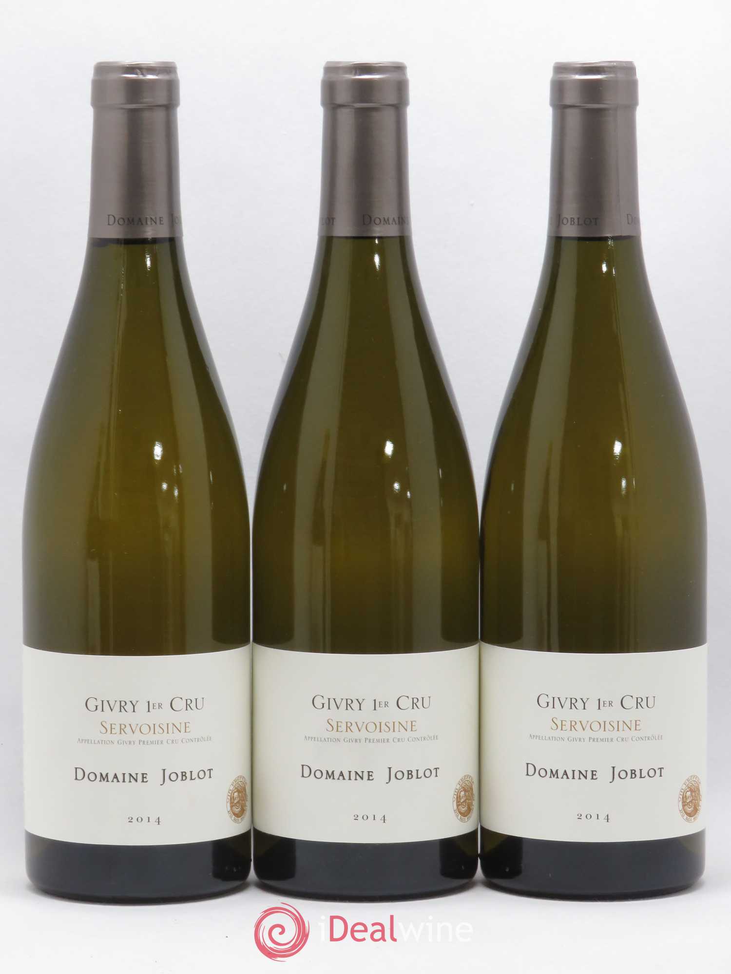 Givry 1er Cru Servoisine Joblot (Domaine) (sans prix de réserve) 2014 - Lot de 3 bouteilles - 0