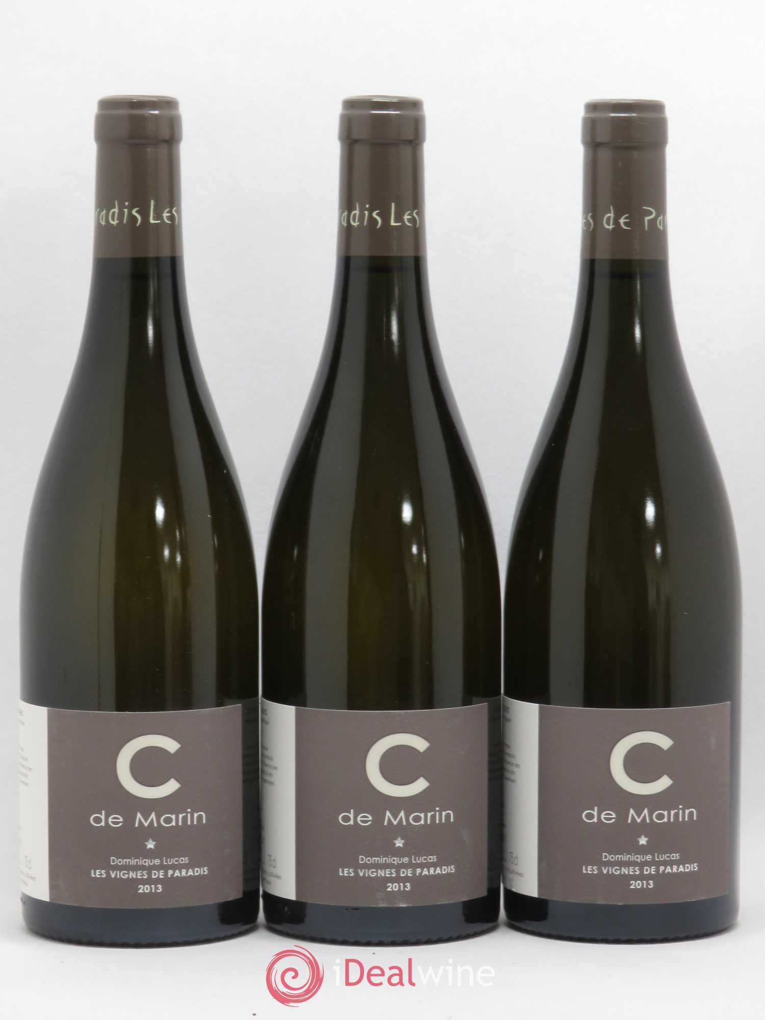 Vin des Allobroges C de Marrin Les Vignes de Paradis (sans prix de réserve) 2013 - Lot de 3 bouteilles - 0