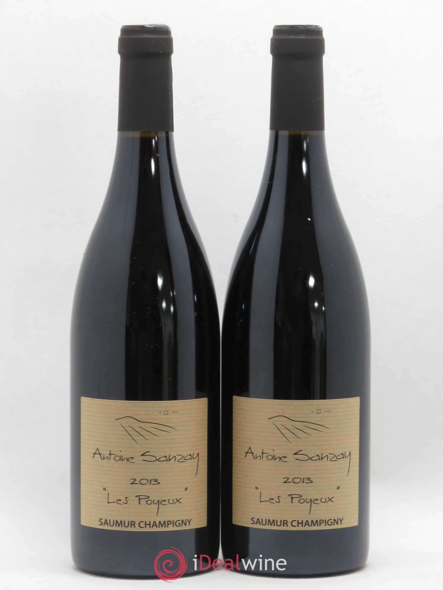 Saumur-Champigny Les Poyeux Antoine Sanzay (sans prix de réserve) 2013 - Lot de 2 bouteilles - 0