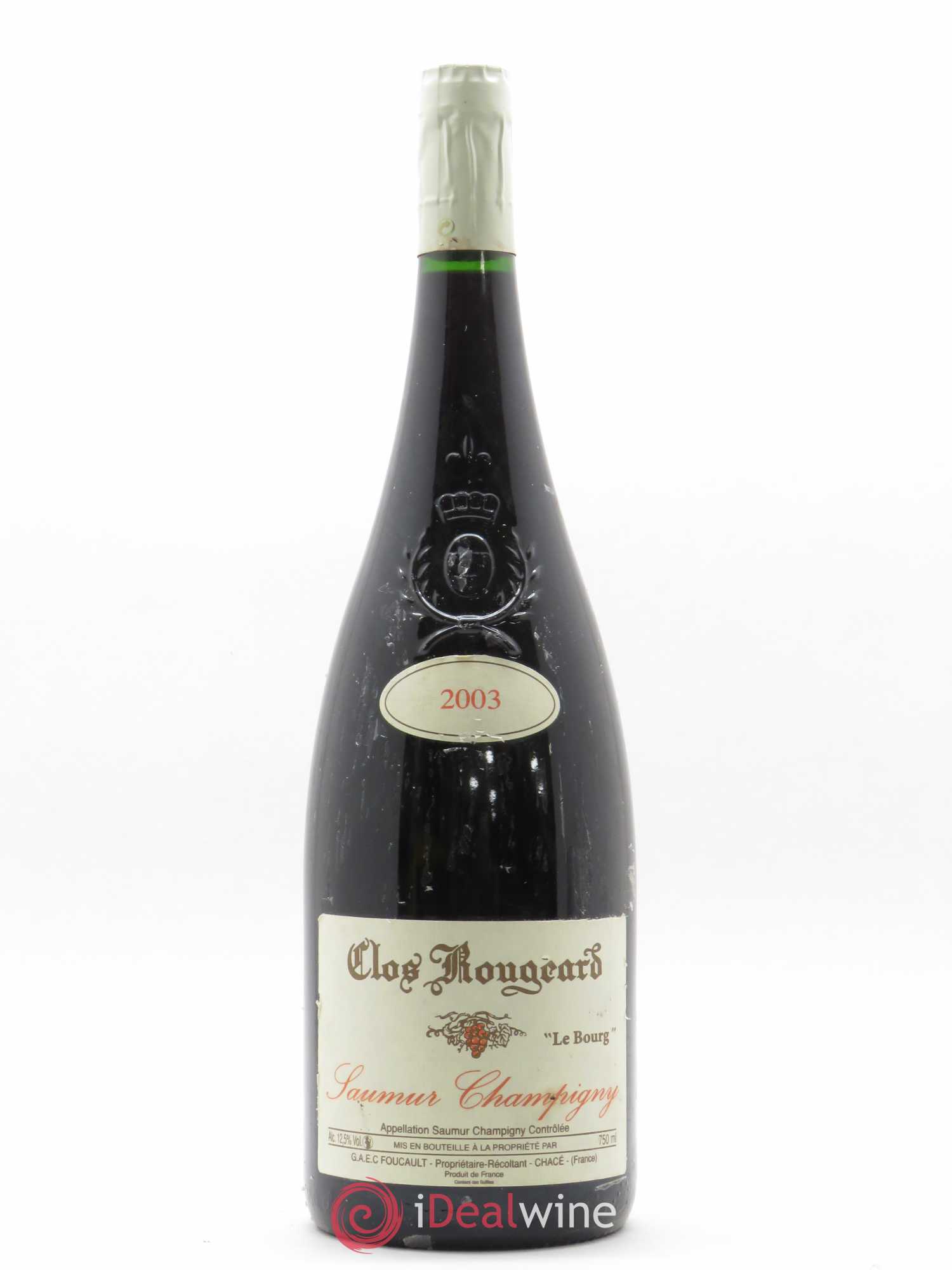 Saumur-Champigny Le Bourg Clos Rougeard 2003 - Lot de 1 magnum - 0