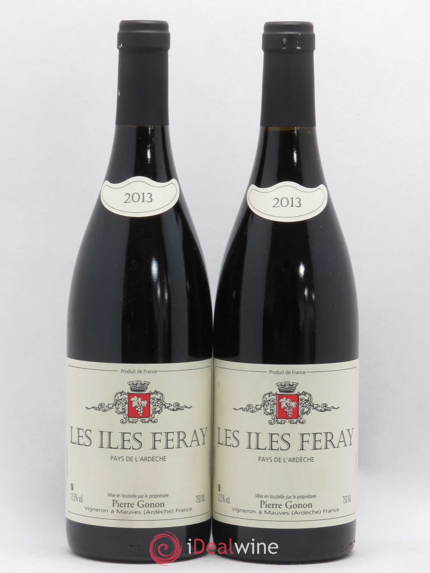 Ardèche Les Iles Feray Gonon (Domaine) (sans prix de réserve) 2013 - Lot de 2 bouteilles - 0