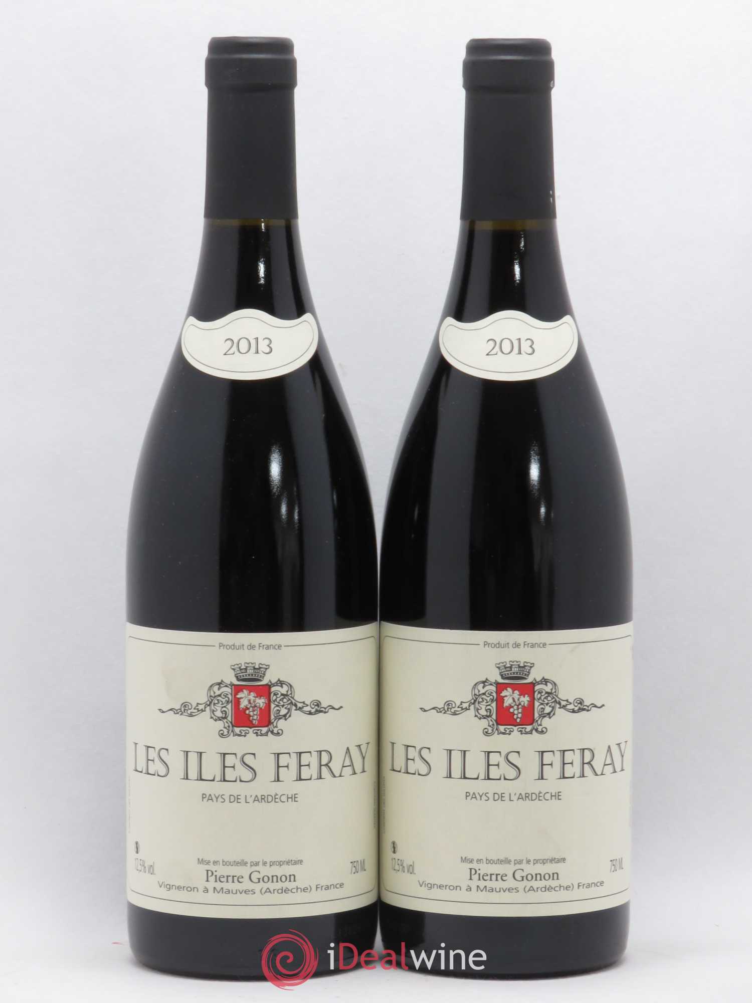 Ardèche Les Iles Feray Gonon (Domaine) (sans prix de réserve) 2013 - Lot de 2 bouteilles - 0
