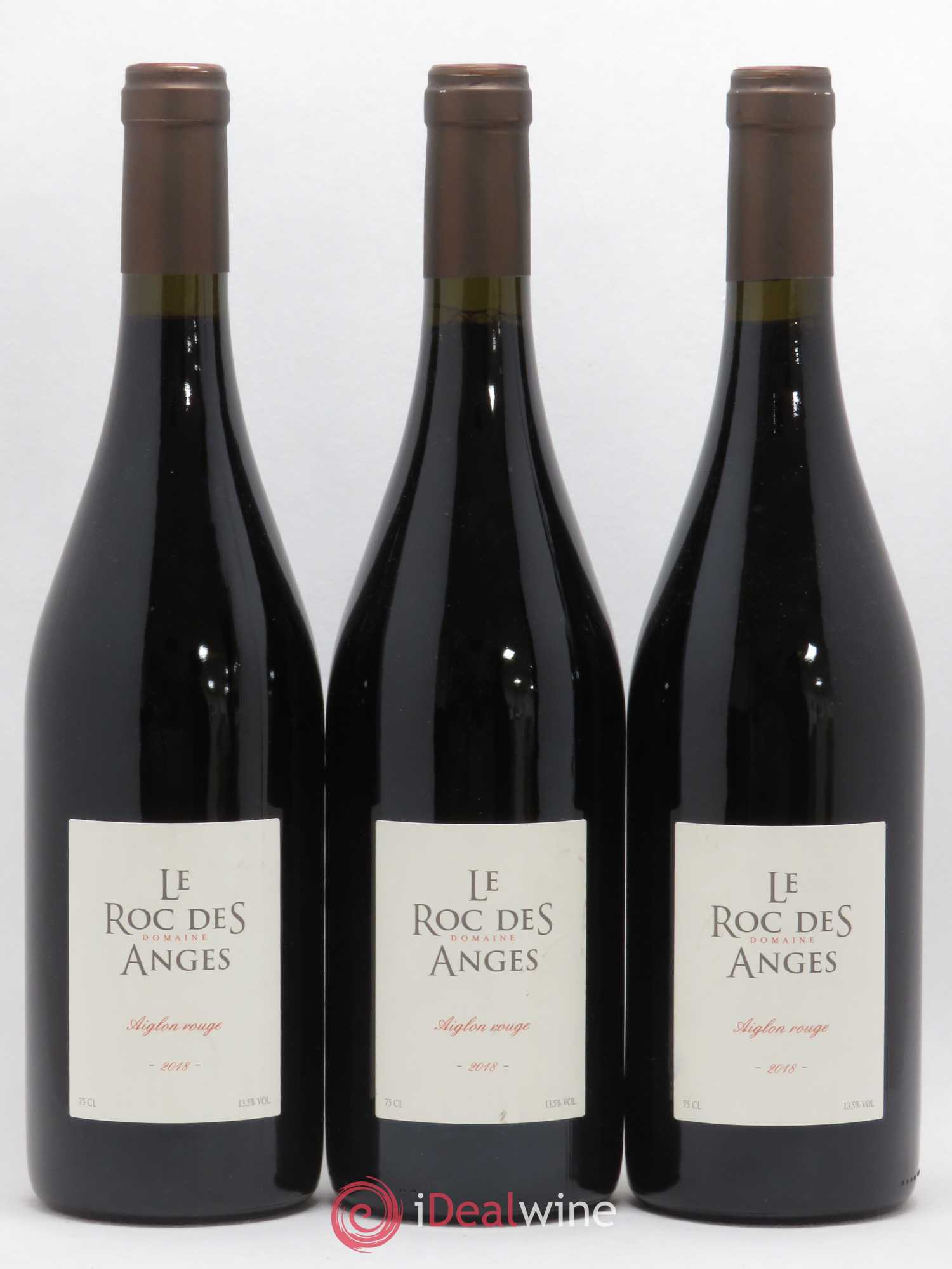 Côtes Catalanes Roc des Anges Aiglon rouge Marjorie et Stéphane Gallet (sans prix de réserve) 2018 - Lot de 3 bouteilles - 0