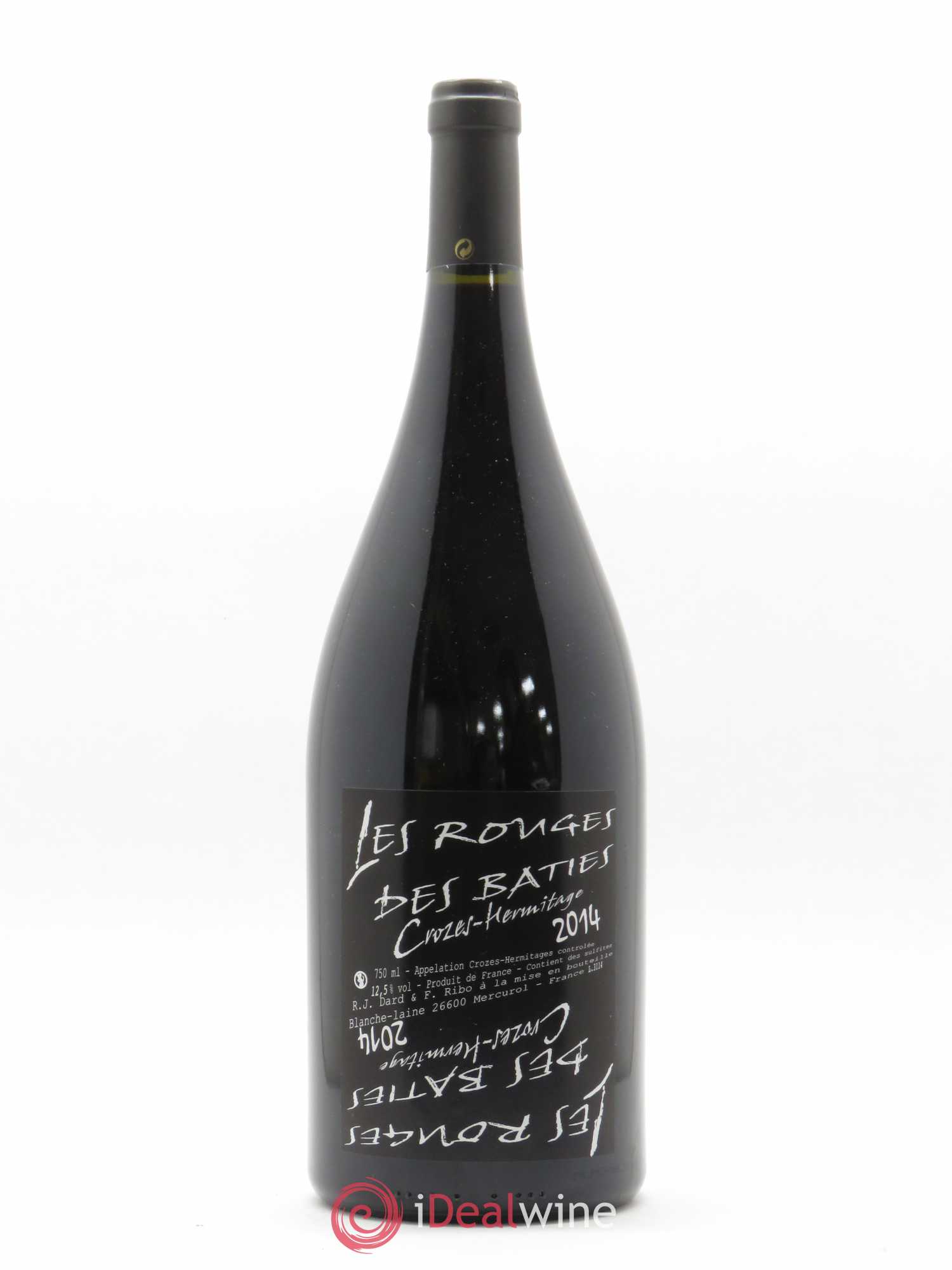Crozes-Hermitage Les Rouges des Baties Dard et Ribo 2014 - Posten von 1 Magnum - 0