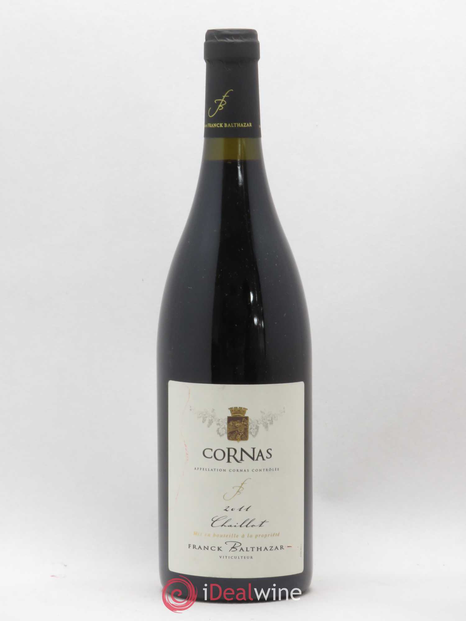 Cornas Chaillot Franck Balthazar (Domaine) (sans prix de réserve) 2011 - Lot de 1 bouteille - 0