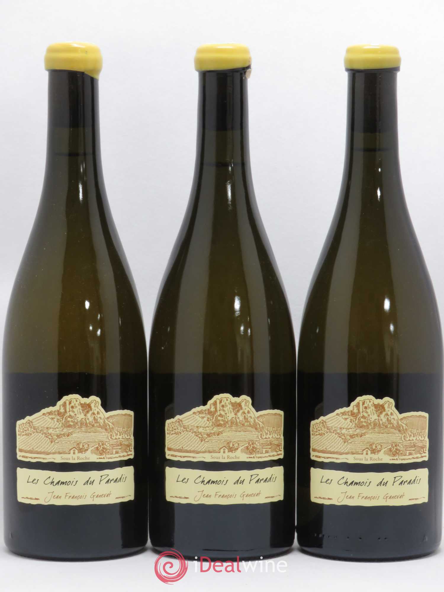 Côtes du Jura Les Chamois du Paradis Jean-François Ganevat (Domaine) (sans prix de réserve) 2012 - Lot de 3 bouteilles - 0