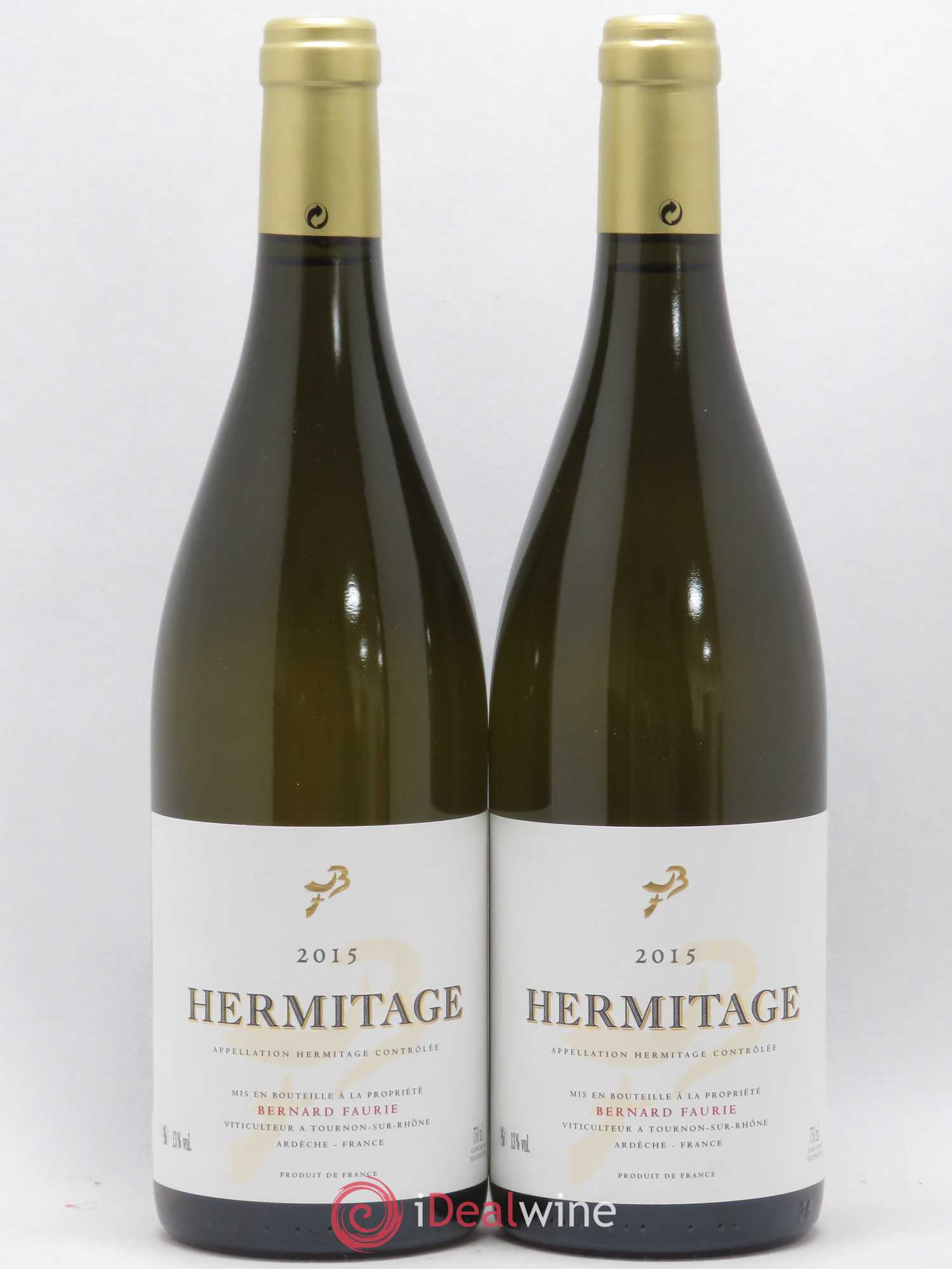 Hermitage Bernard Faurie Béssards Méals (sans prix de réserve) 2015 - Posten von 2 Flaschen - 0