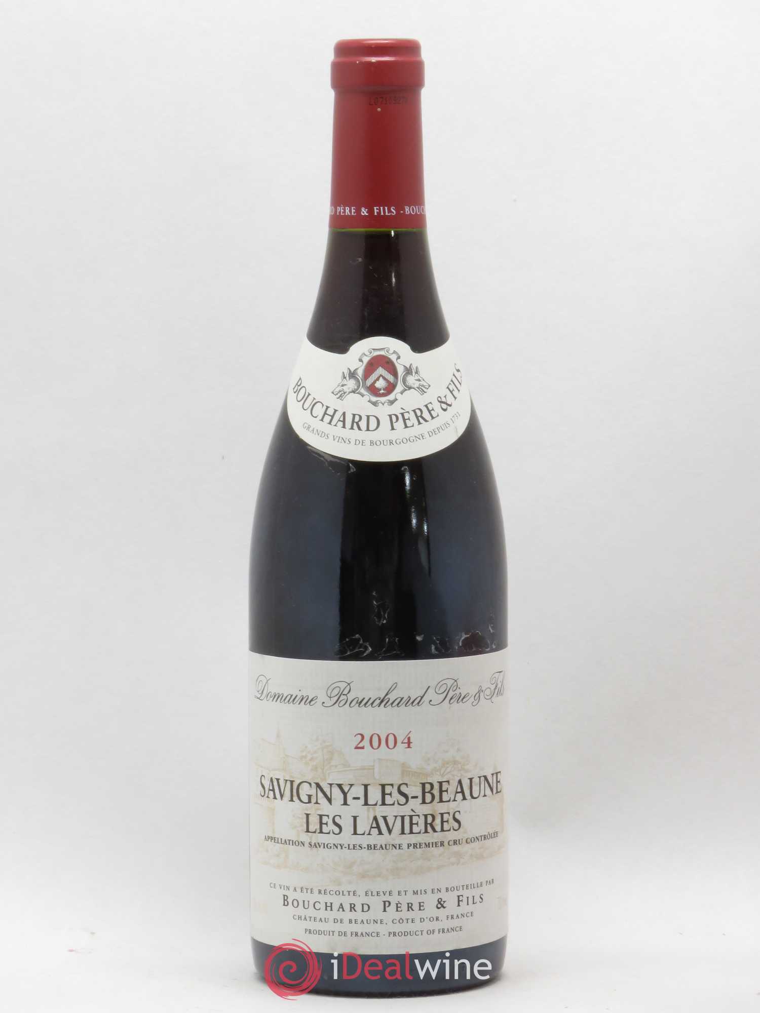 Savigny-lès-Beaune 1er Cru Les Lavières Bouchard Père & Fils (sans prix de réserve) 2004 - Lot de 1 bouteille - 0