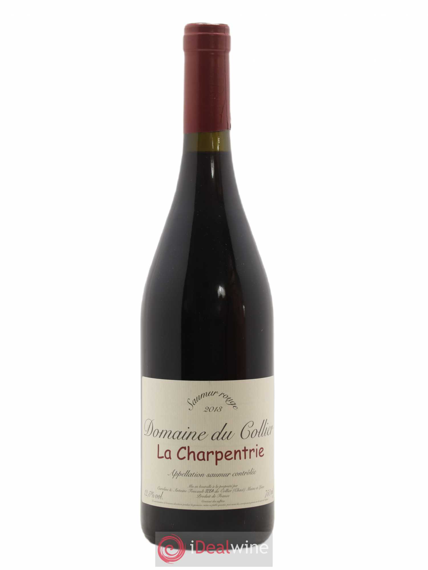 Saumur La Charpentrie Domaine du Collier (sans prix de réserve) 2013 - Lot de 1 bouteille - 0