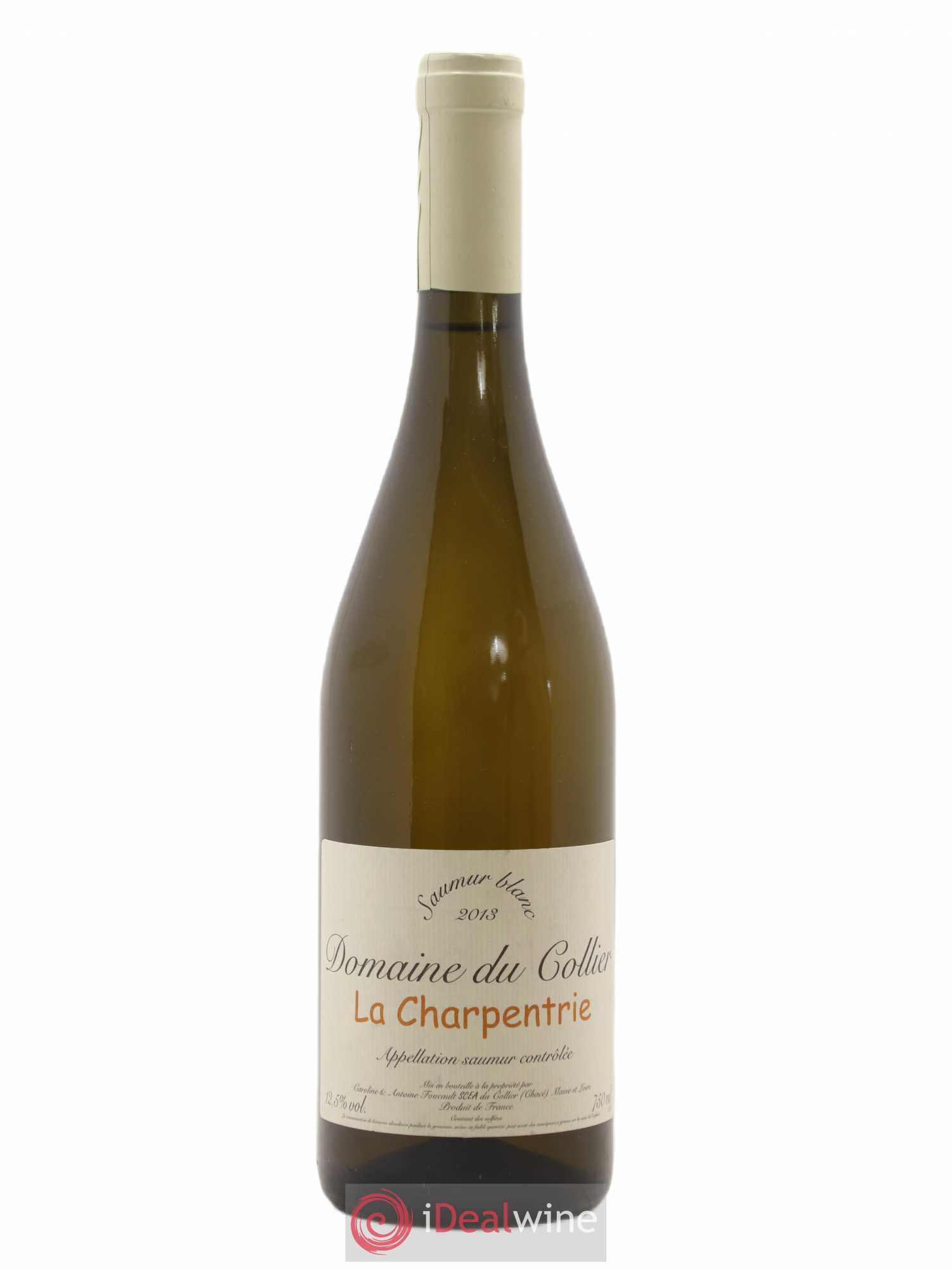 Saumur La Charpentrie Domaine du Collier (sans prix de réserve) 2013 - Lot de 1 bouteille - 0