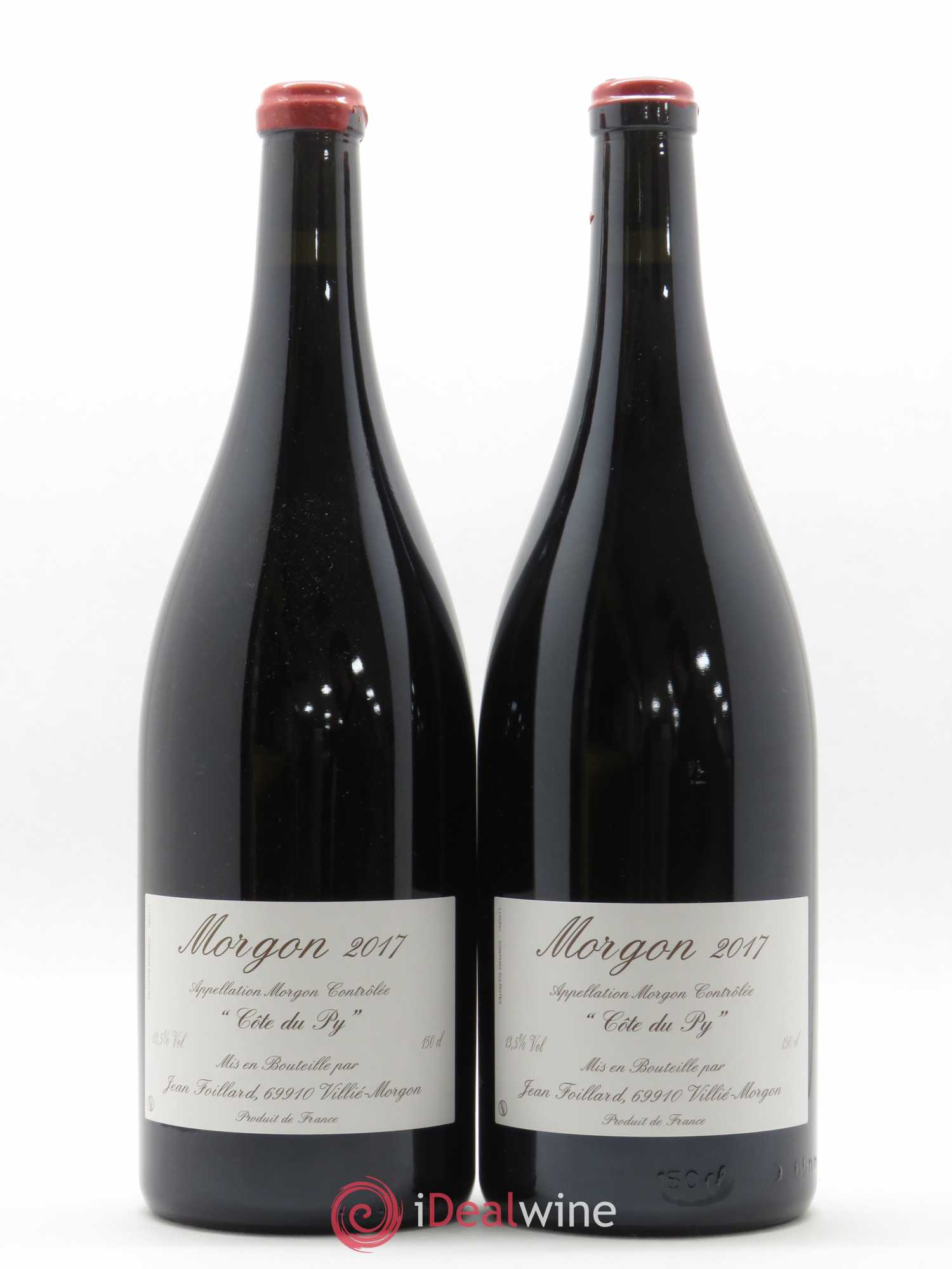 Morgon Côte du Py Jean Foillard 2017 - Lot de 2 magnums - 0