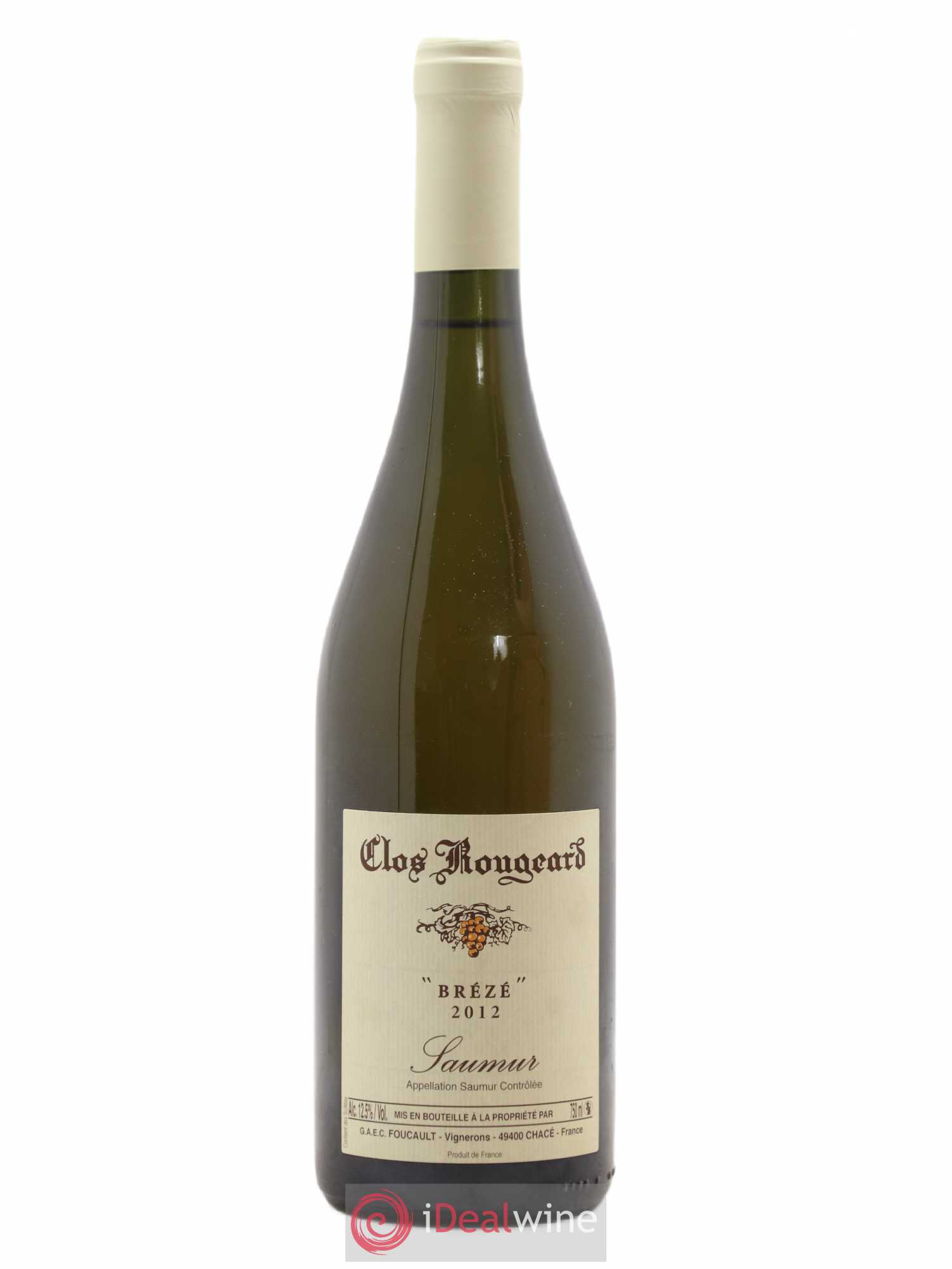 Saumur Brézé Clos Rougeard (sans prix de réserve) 2012 - Lot de 1 bouteille - 0