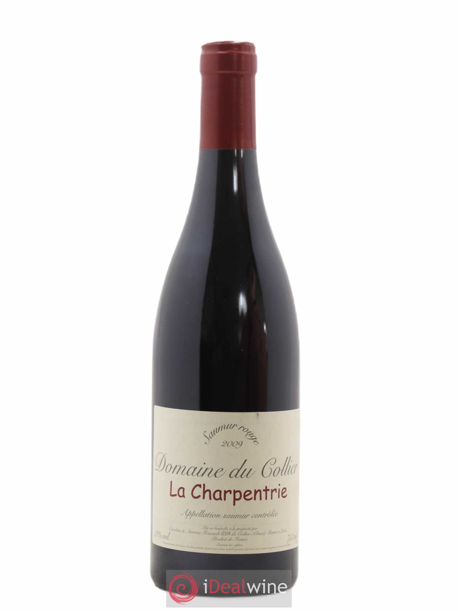 Saumur La Charpentrie Domaine du Collier (sans prix de réserve) 2009 - Lot de 1 bouteille - 0