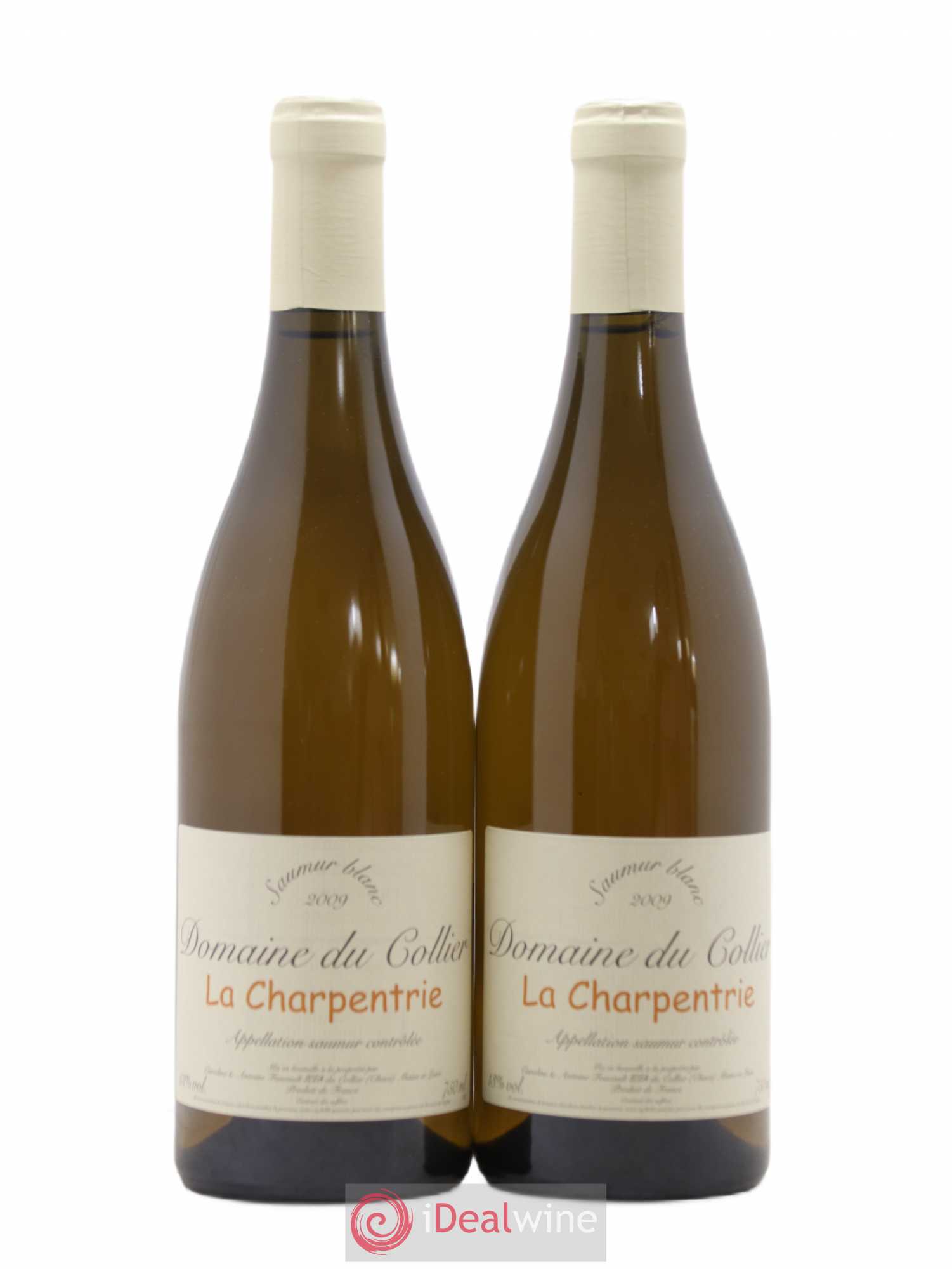 Saumur La Charpentrie Domaine du Collier (sans prix de réserve) 2009 - Lot de 2 bouteilles - 0
