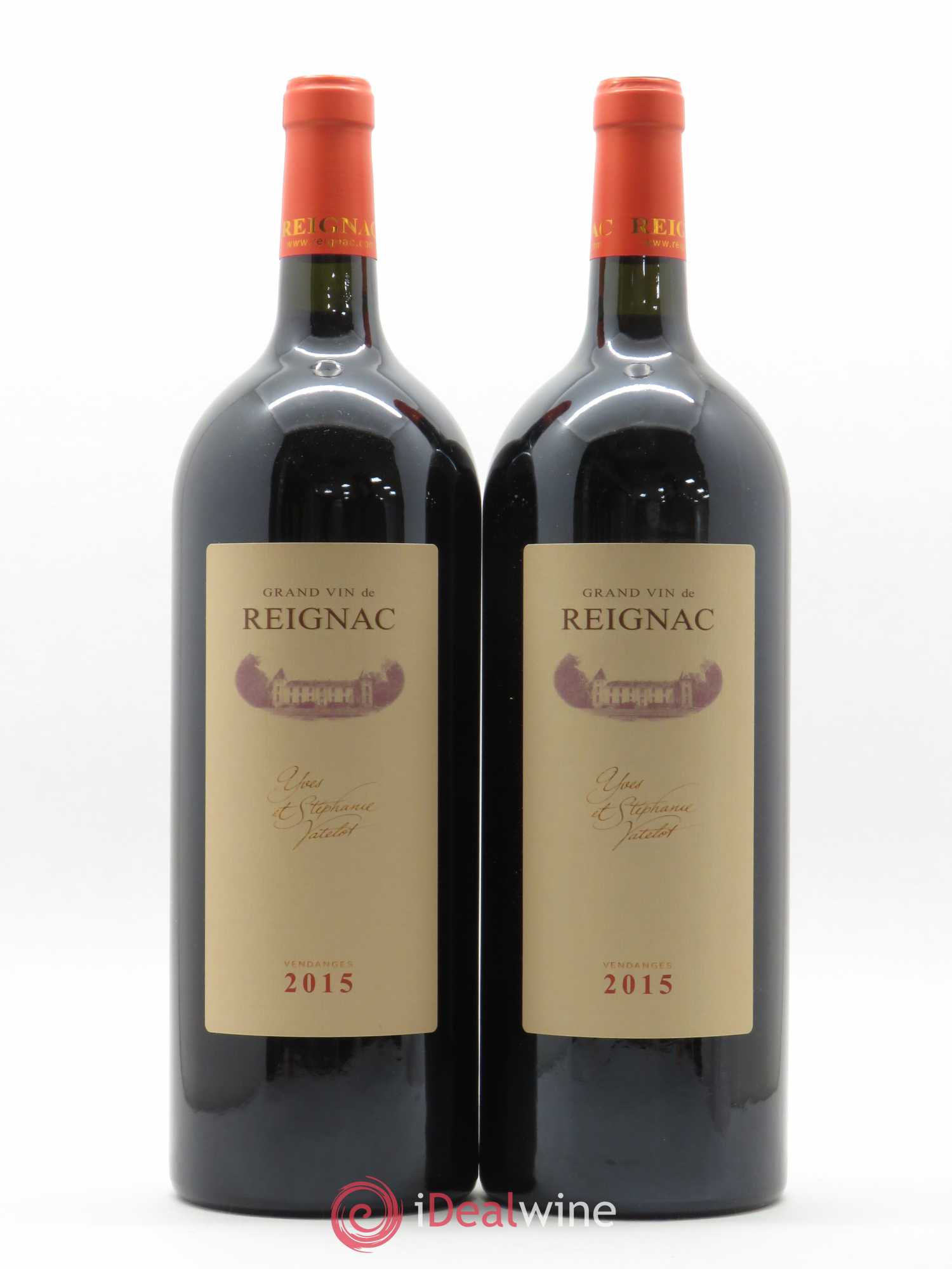 Grand vin de Reignac 2015 - Lot de 2 magnums - 0