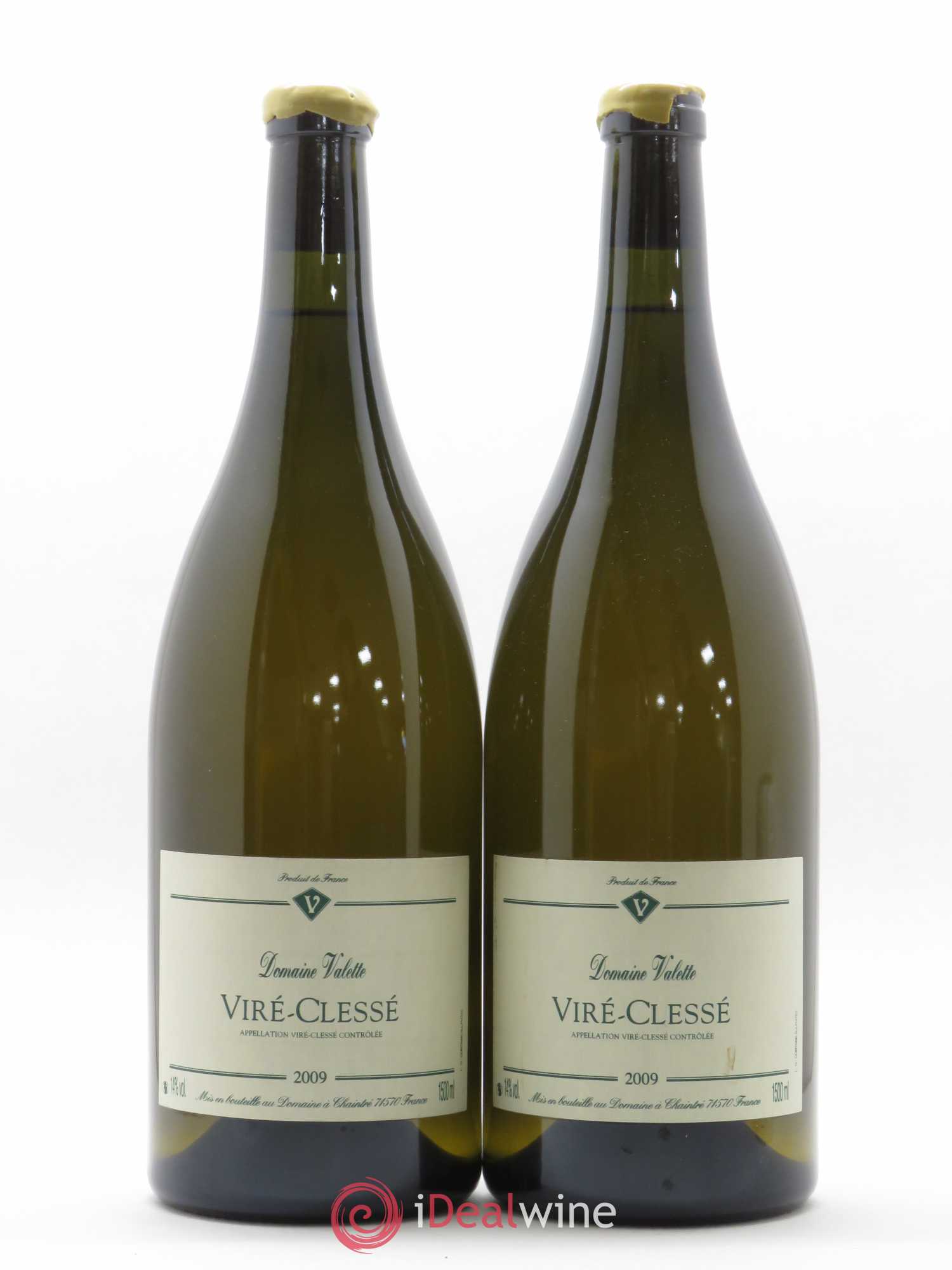 Viré-Clessé Valette (Domaine) 2009 - Lot de 2 magnums - 0