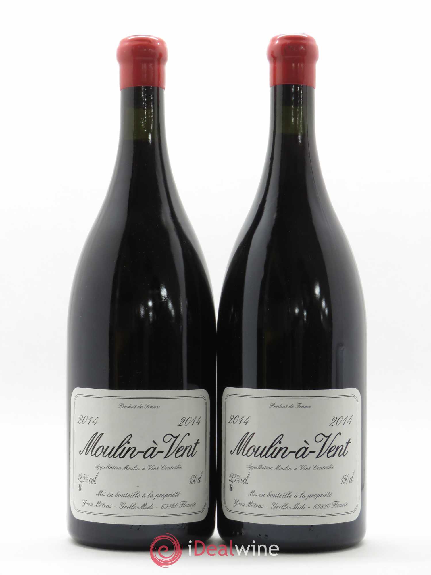 Moulin-à-Vent Yvon Métras 2014 - Lot de 2 magnums - 0