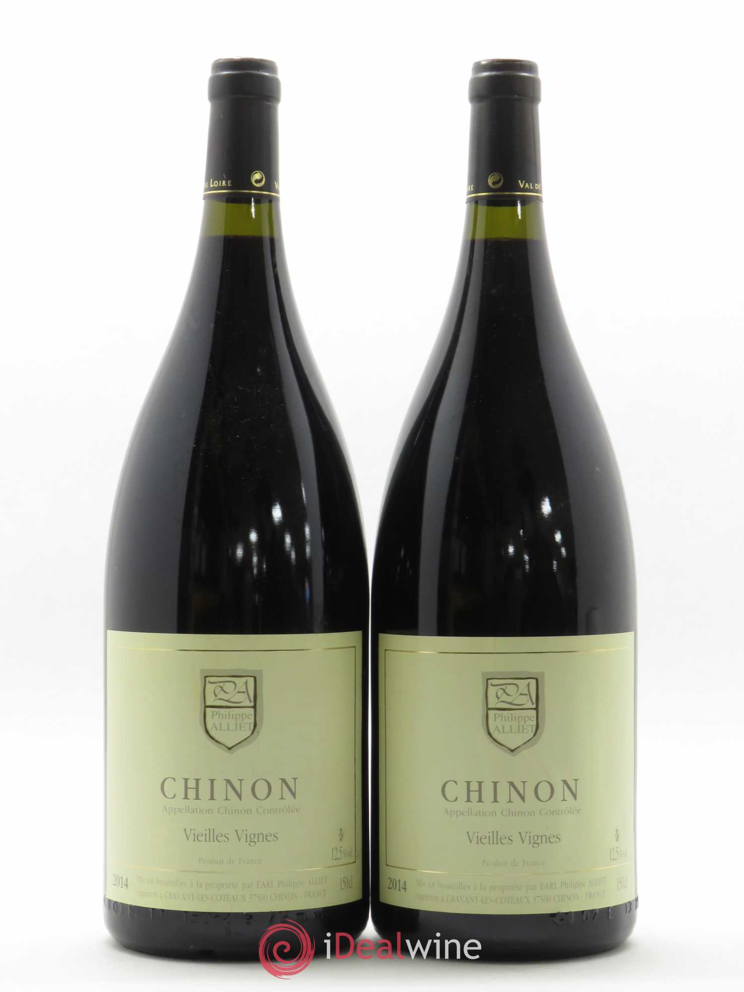Chinon Vieilles Vignes Philippe Alliet 2014 - Lot de 2 magnums - 0
