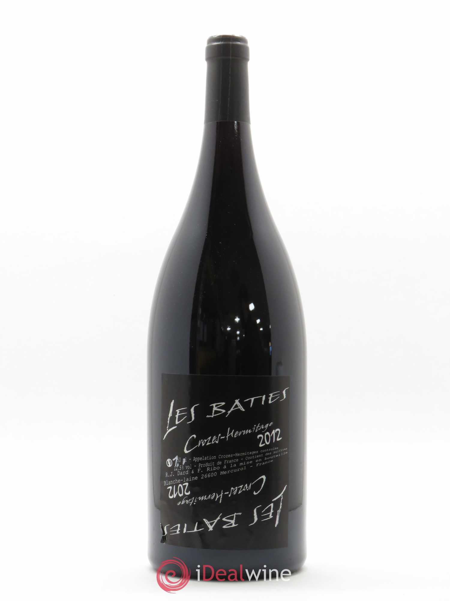 Crozes-Hermitage Les Baties Dard et Ribo 2012 - Posten von 1 Magnum - 0