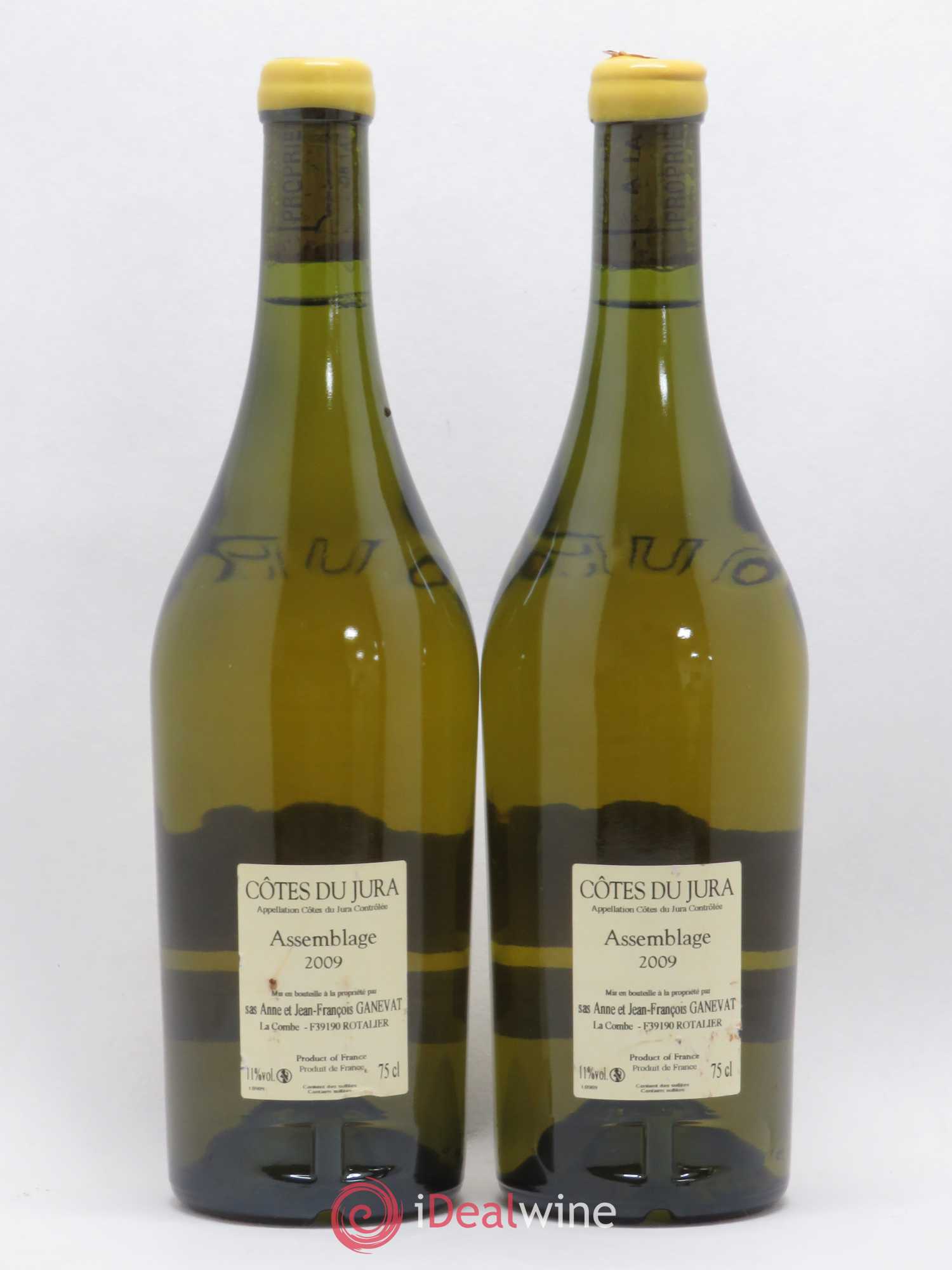 Côtes du Jura Cuvée de Garde Jean-François Ganevat (Domaine) (sans prix de réserve) 2009 - Lot de 2 bouteilles - 1