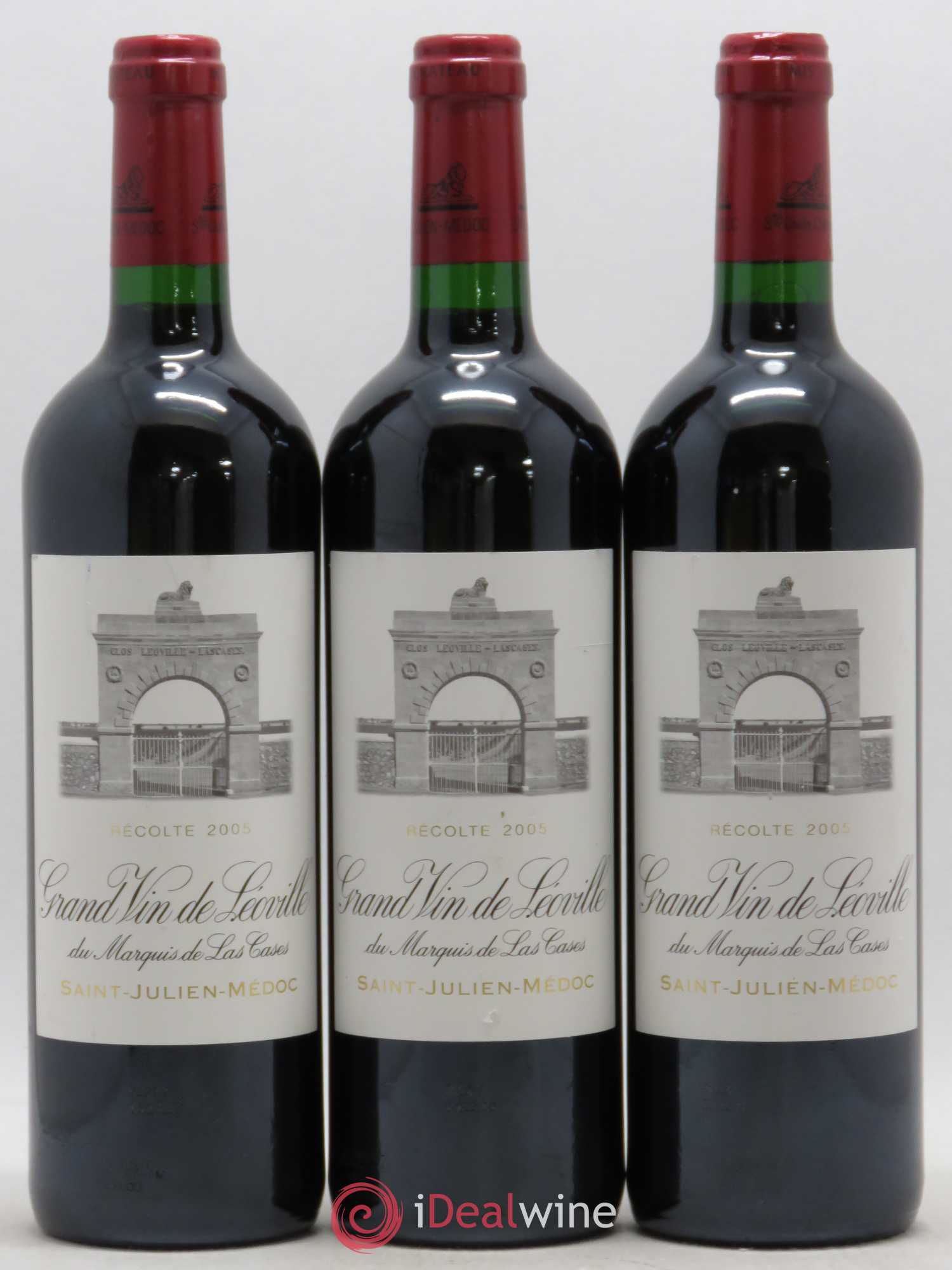 Château Léoville Las Cases 2ème Grand Cru Classé 2005 - Lot de 6 bouteilles - 1