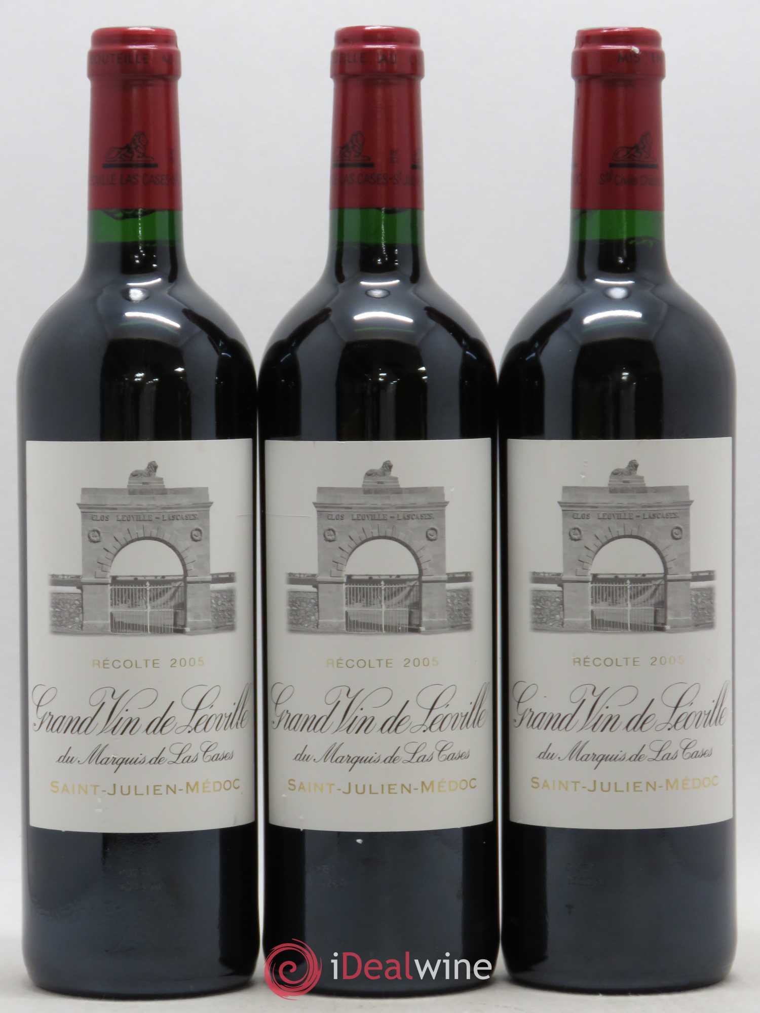 Château Léoville Las Cases 2ème Grand Cru Classé 2005 - Lot de 6 bouteilles - 2