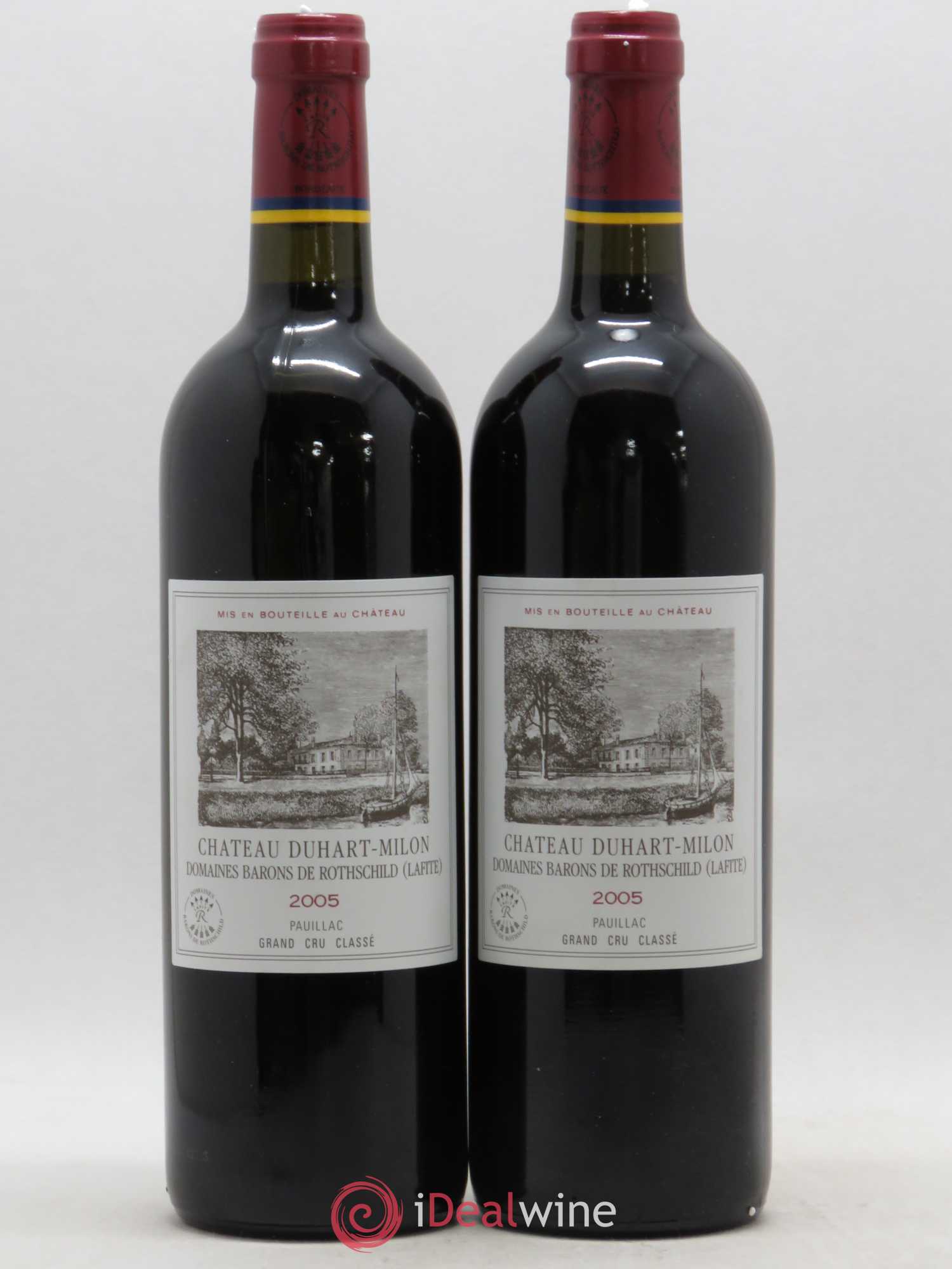 Château Duhart-Milon 4ème Grand Cru Classé 2005 - Lot de 2 bouteilles - 0