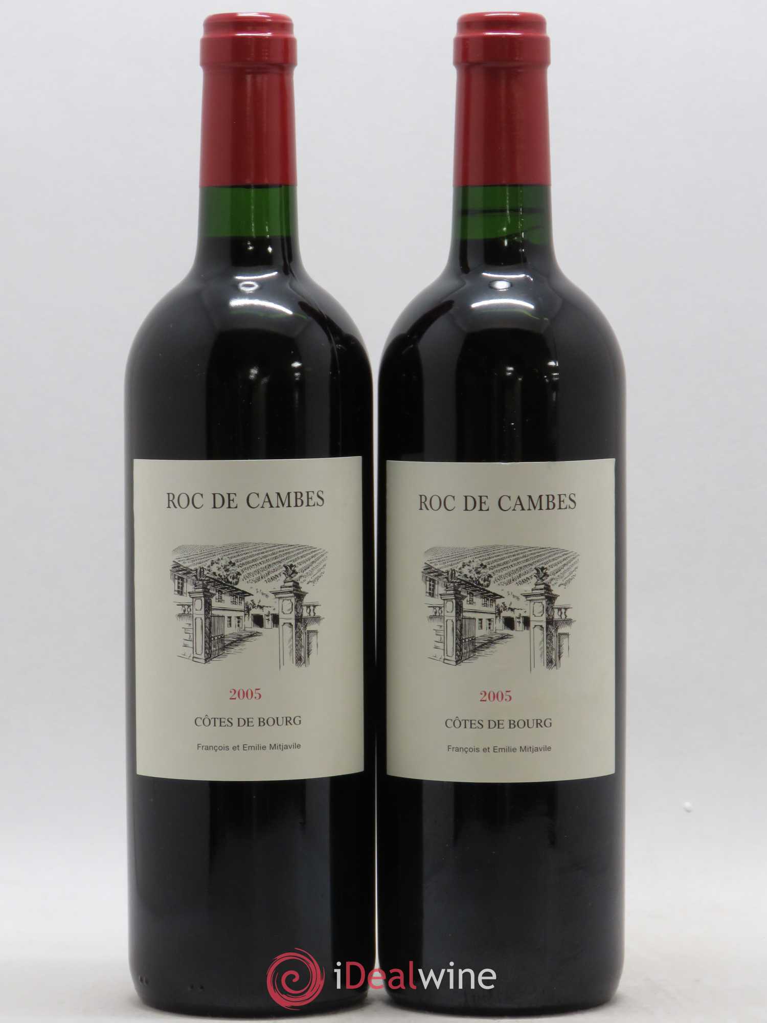 Roc de Cambes 2005 - Lot of 2 bottles - 0
